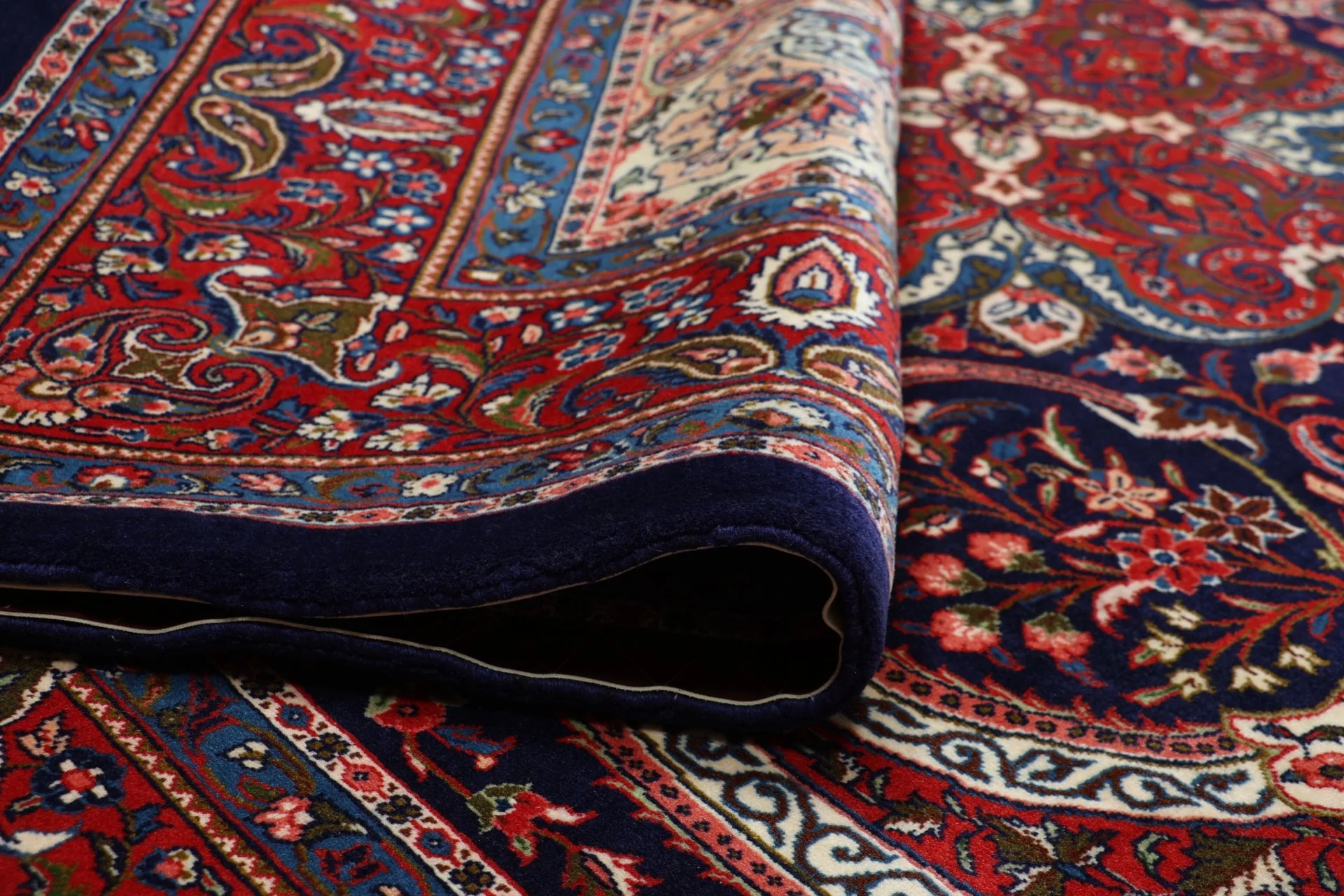 Hand-Knotted Sarouk Persian Rug, 218 × 310 cm, Wool - Image 10