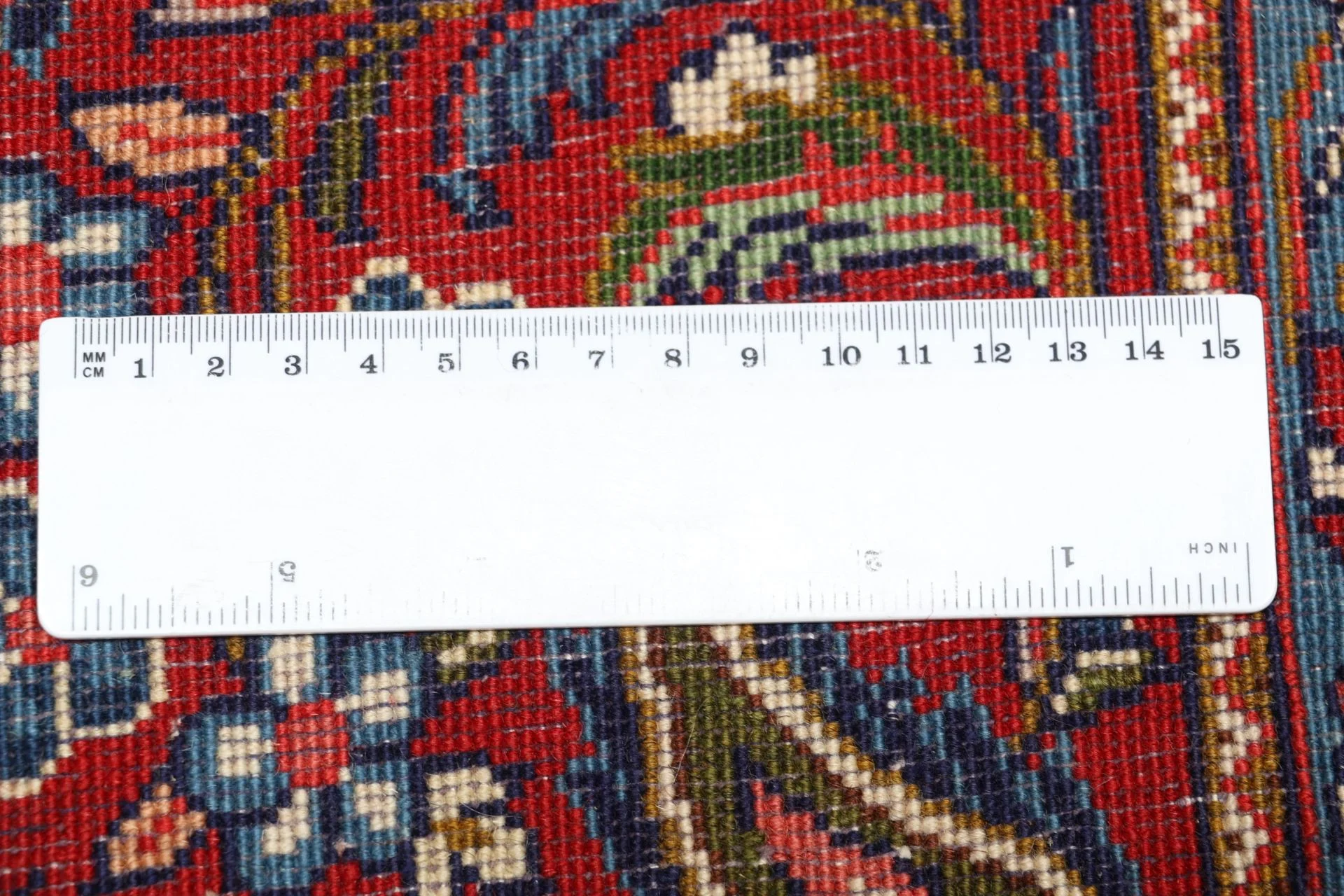 Hand-Knotted Sarouk Persian Rug, 218 × 310 cm, Wool - Image 11
