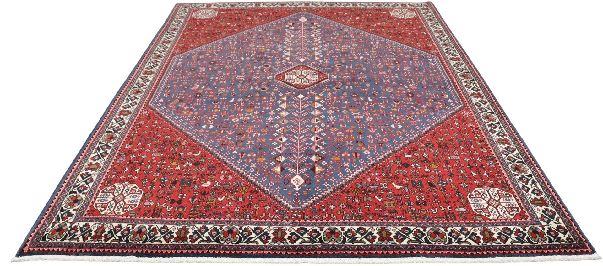 Alternative view of Wool Persian Rug 167 × 245 cm, hand-knotted