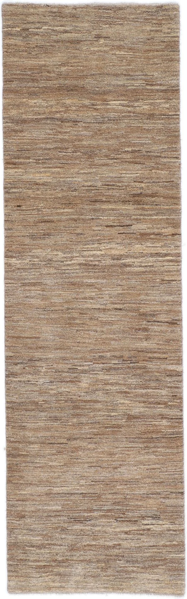 Gabbeh Persian Rug 85 × 240 cm in Wool, hand-knotted