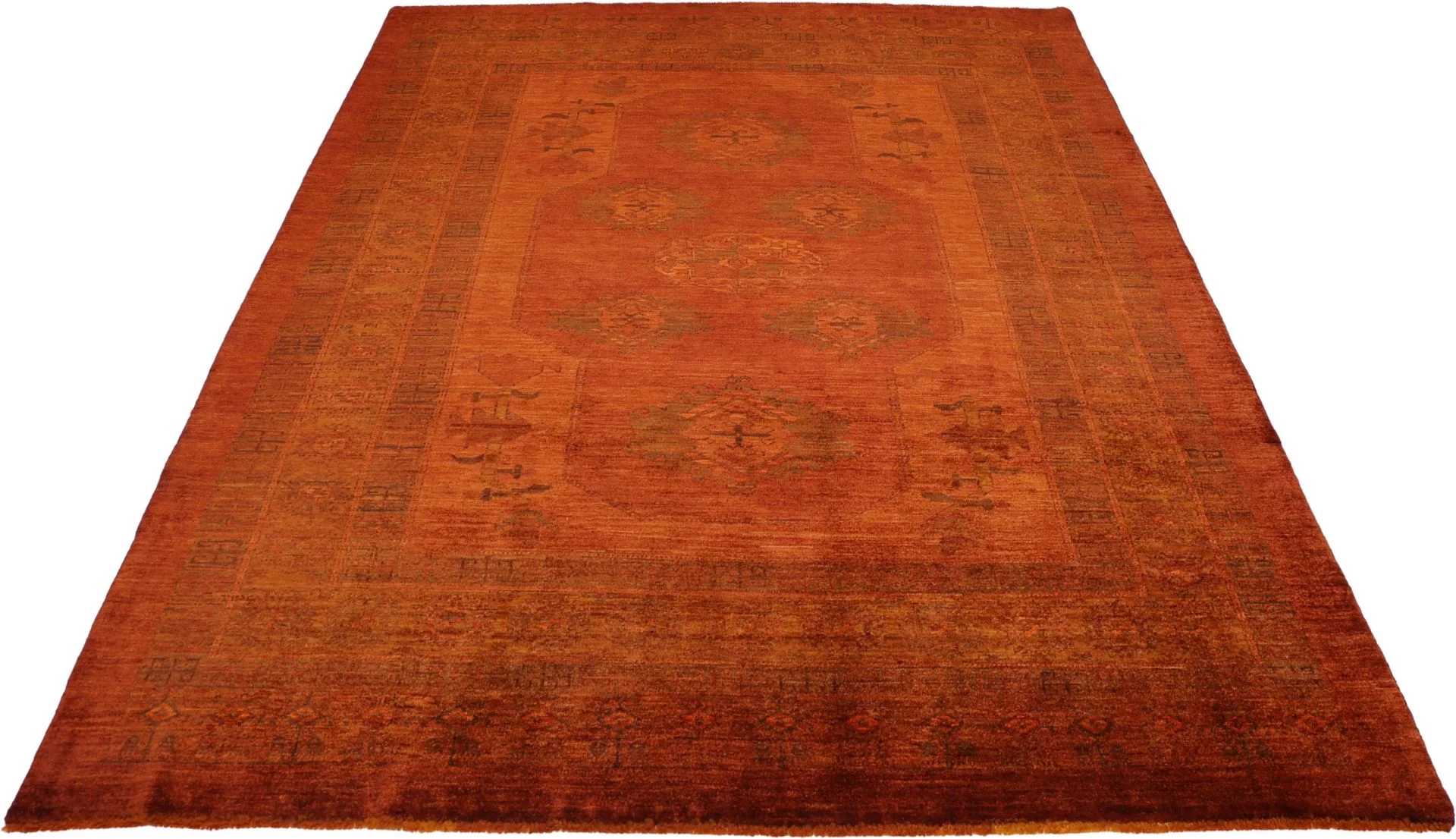 Alternative view of Wool Qashqai Persian Rug 210 × 280 cm, hand-knotted