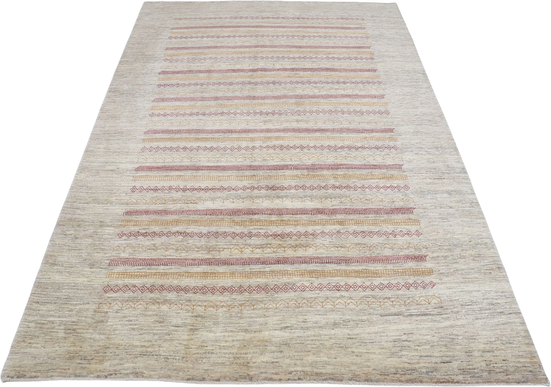 Alternative view of Wool Loribaft Persian Rug 197 × 305 cm, hand-knotted