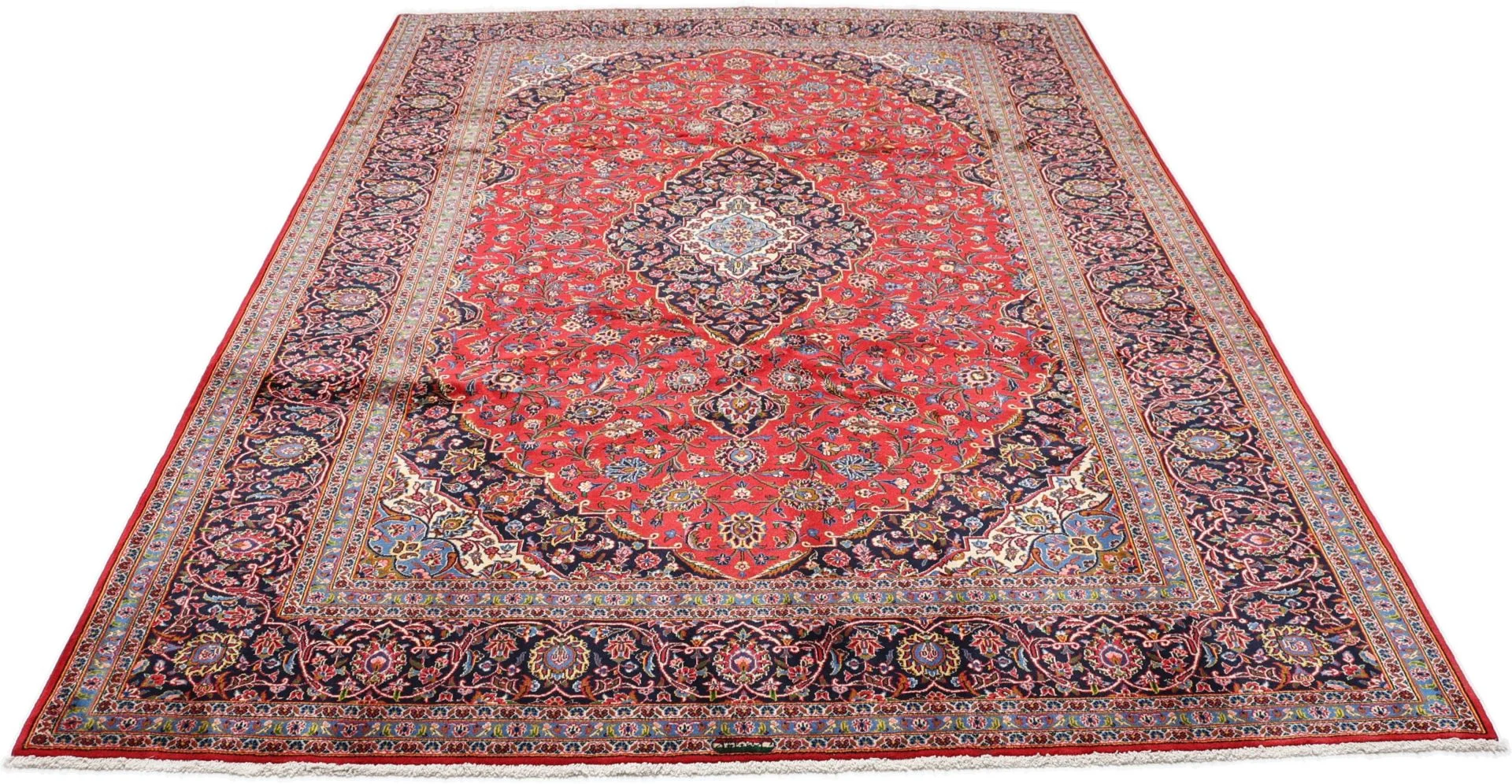 Alternative view of Wool Kashan Persian Rug 250 × 350 cm, hand-knotted