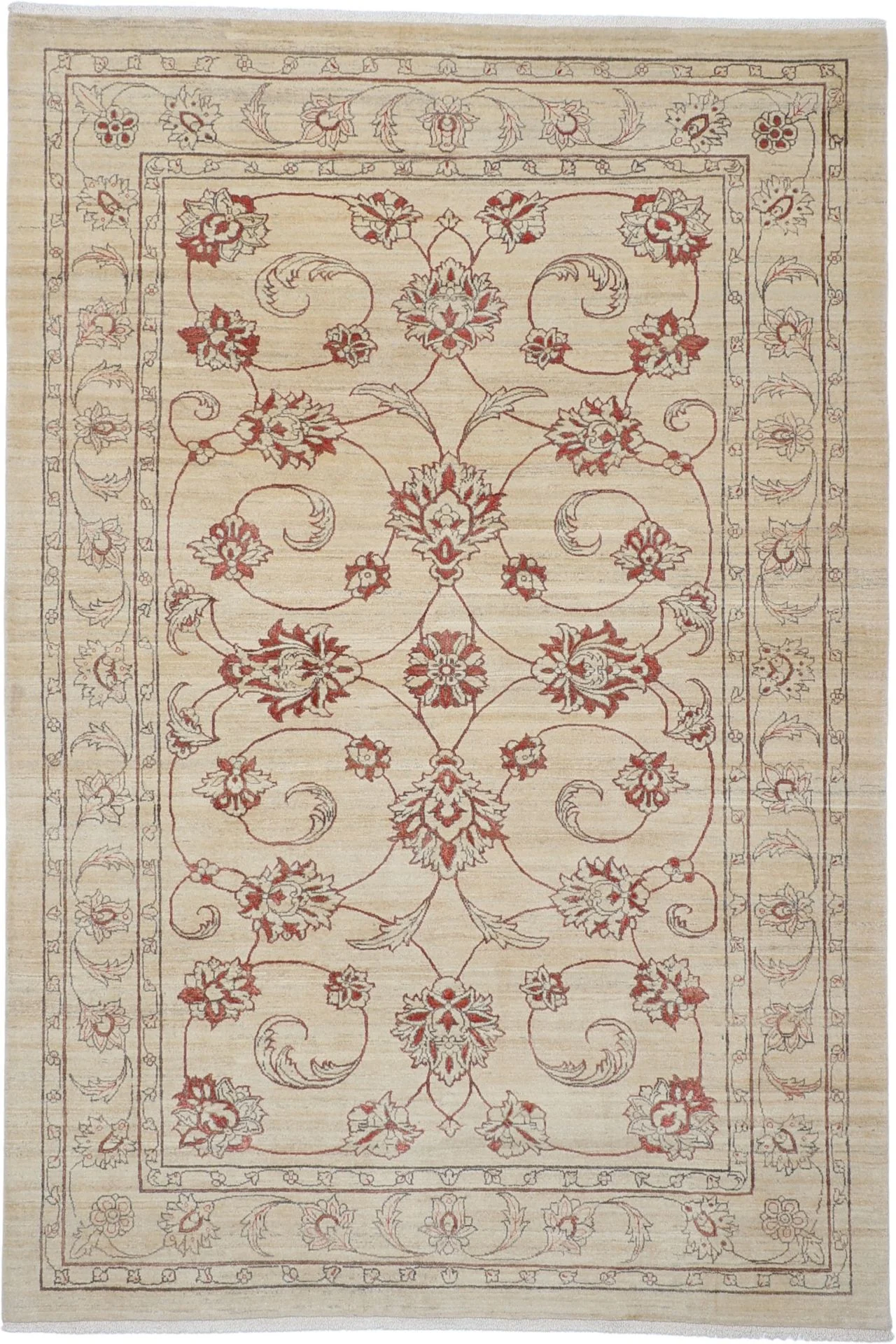 Hand-Knotted Loribaft Persian Rug, 205 × 300 cm, Wool