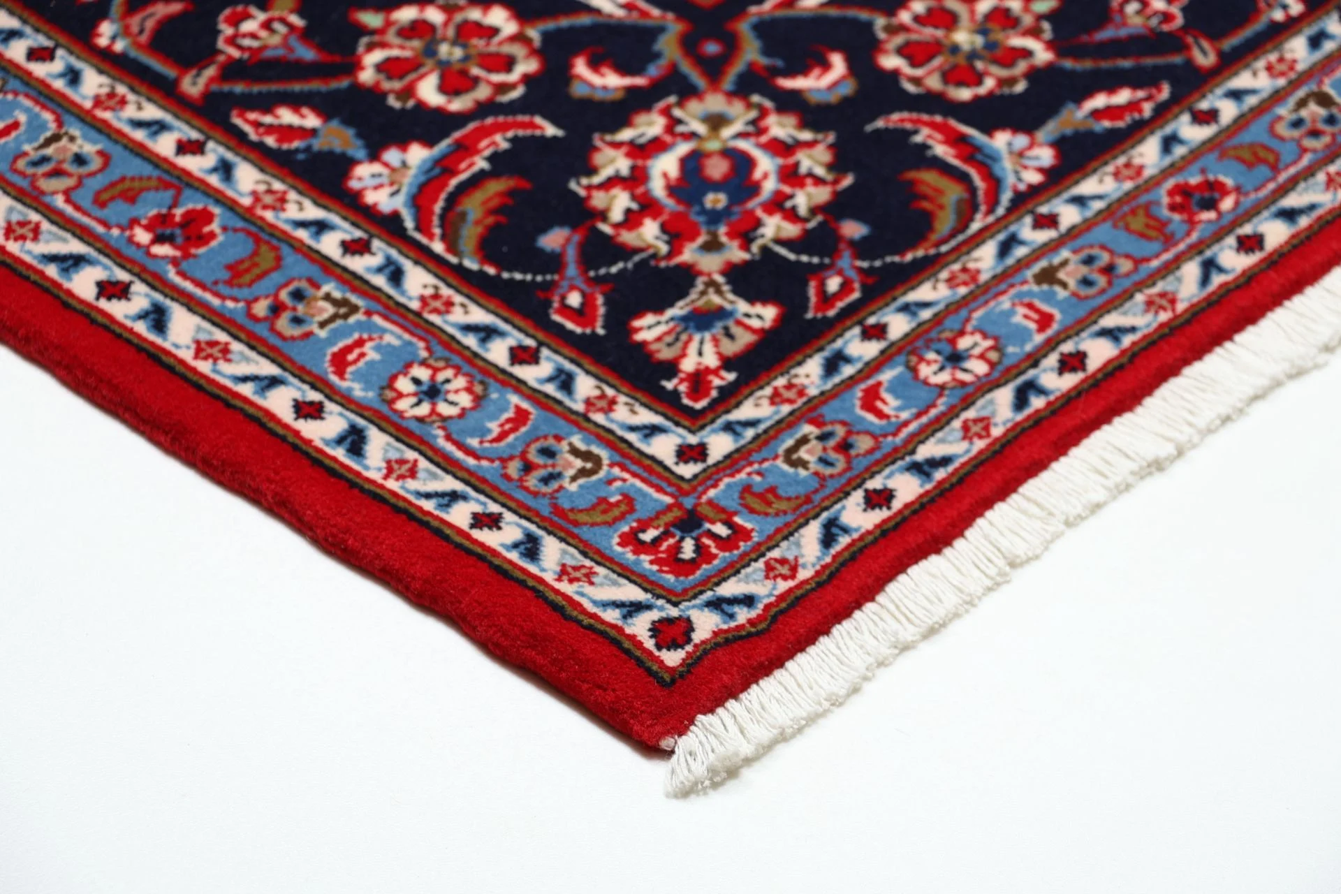 Wool Kashan Persian Rug 203 × 297 cm, hand-knotted - Image 6