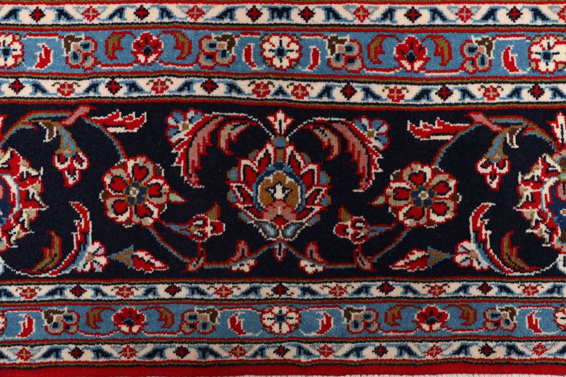 Wool Kashan Persian Rug 203 × 297 cm, hand-knotted - Image 8