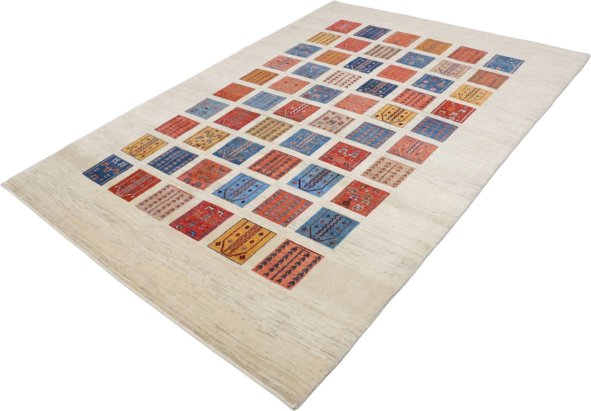 Hand-Knotted Loribaft Persian Rug, 200 × 290 cm, Wool - Image 3