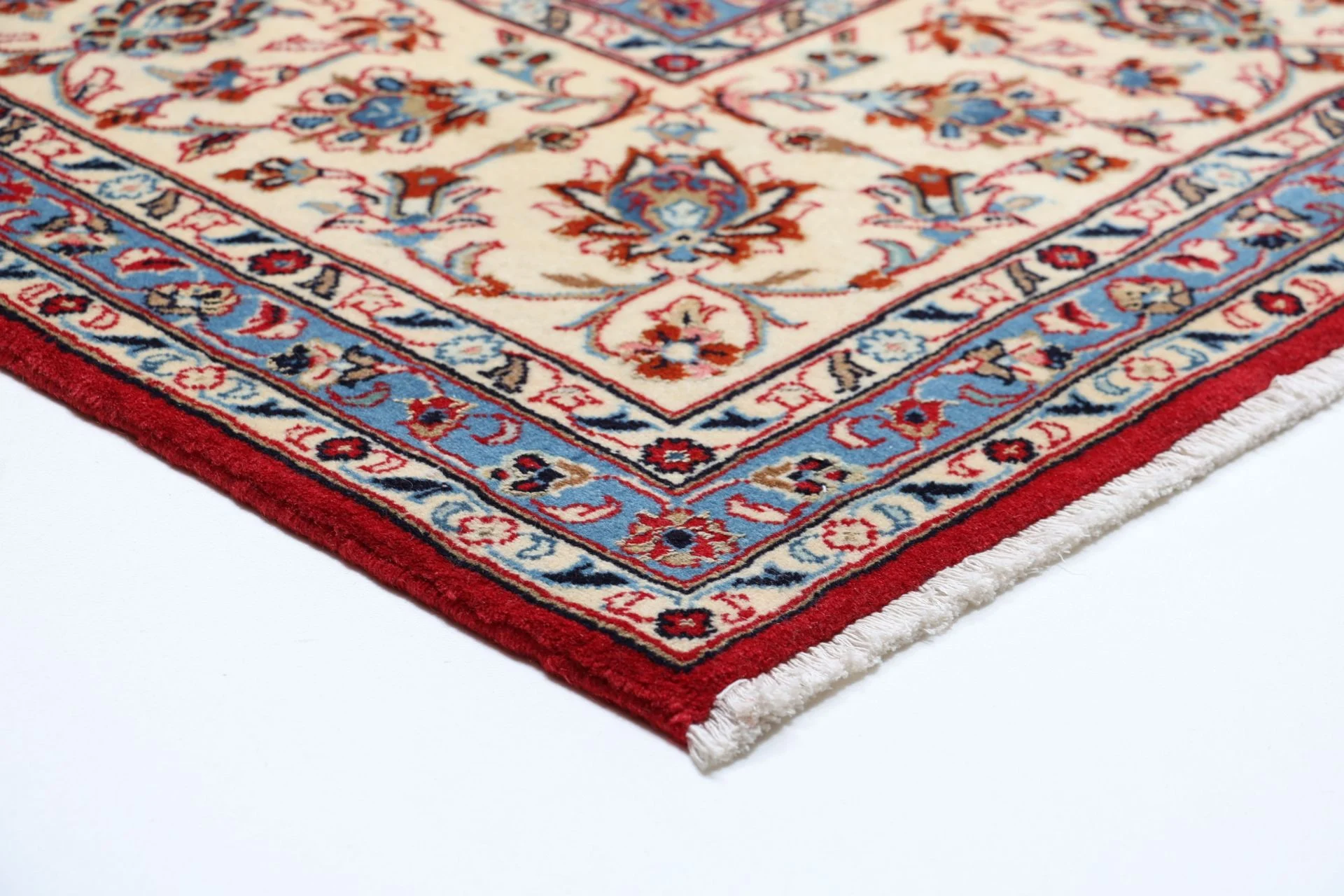 Wool Kashan Persian Rug 252 × 350 cm, hand-knotted - Image 6