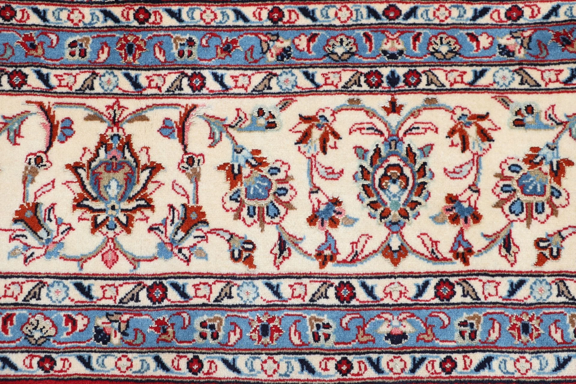 Wool Kashan Persian Rug 252 × 350 cm, hand-knotted - Image 8