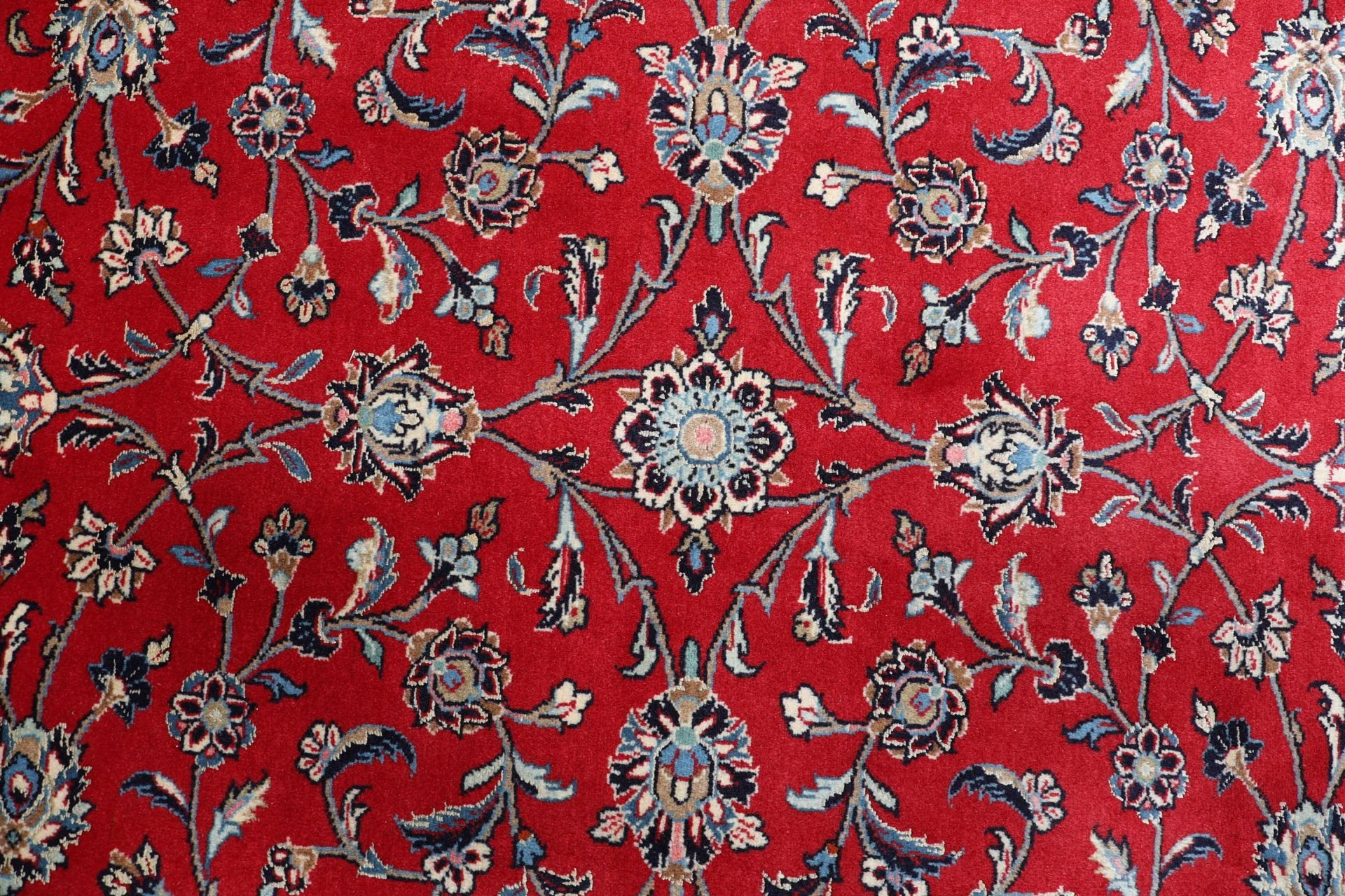 Wool Kashan Persian Rug 252 × 350 cm, hand-knotted - Image 9