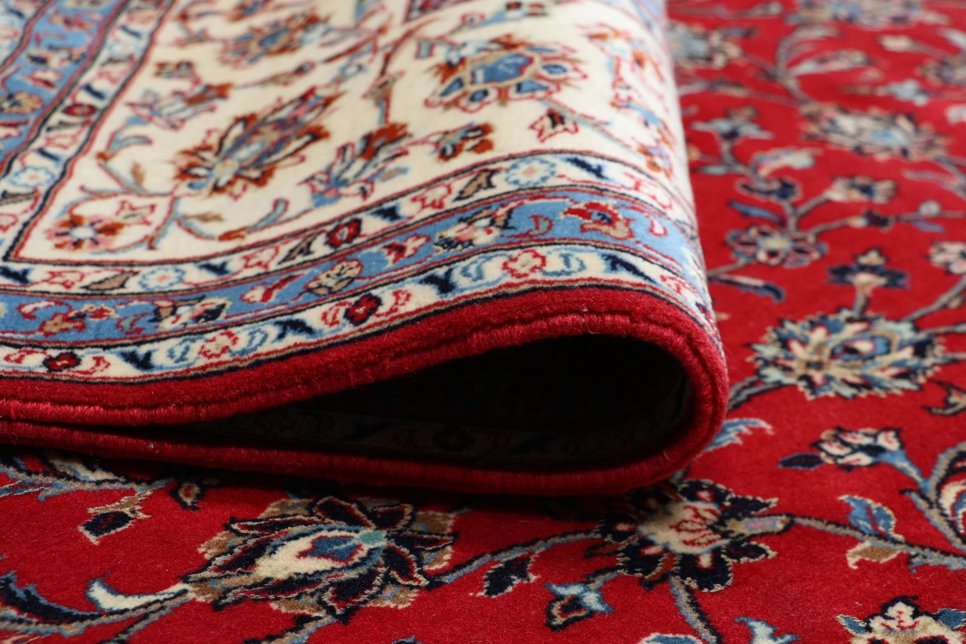 Wool Kashan Persian Rug 252 × 350 cm, hand-knotted - Image 10