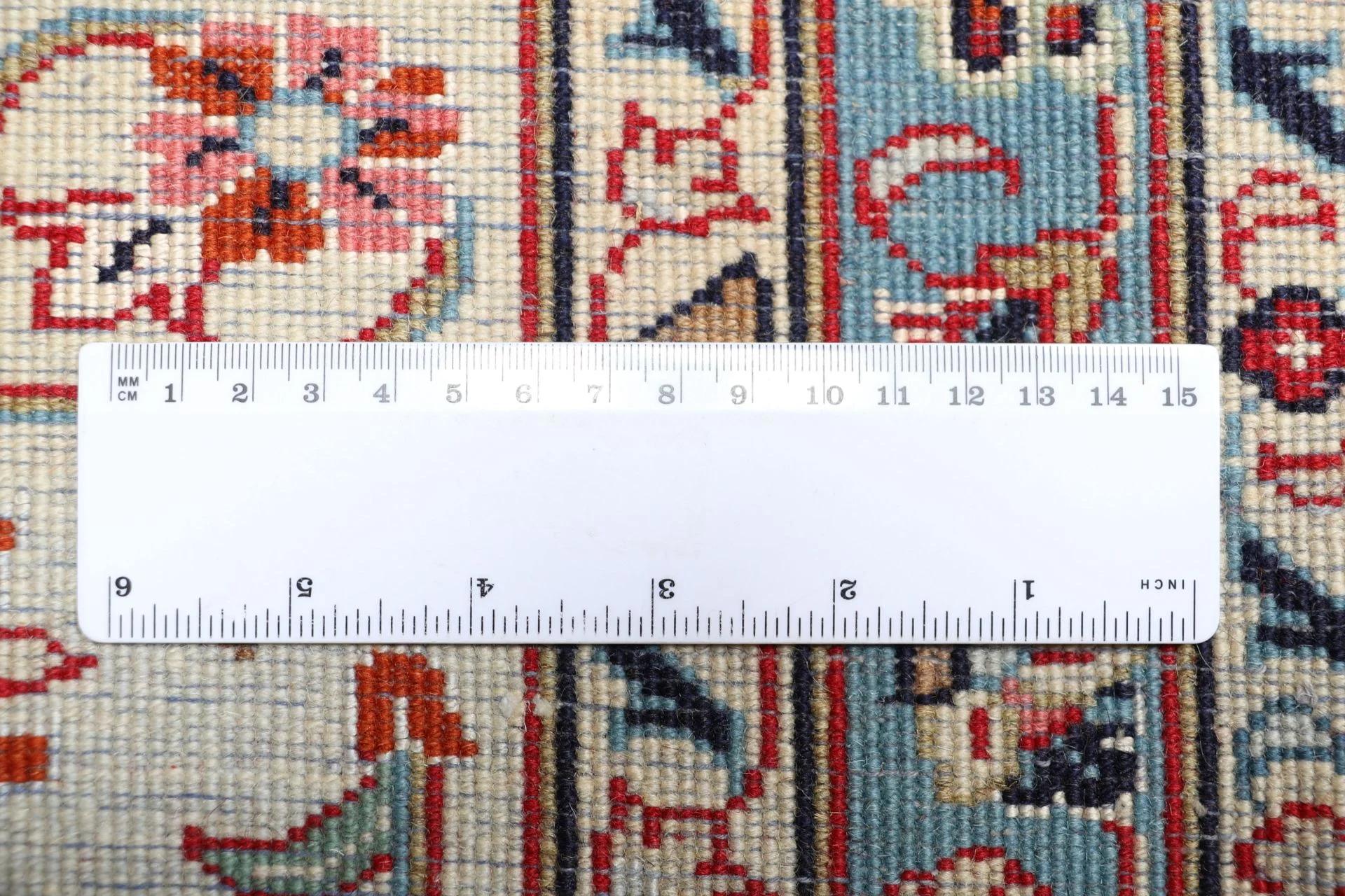 Wool Kashan Persian Rug 252 × 350 cm, hand-knotted - Image 11