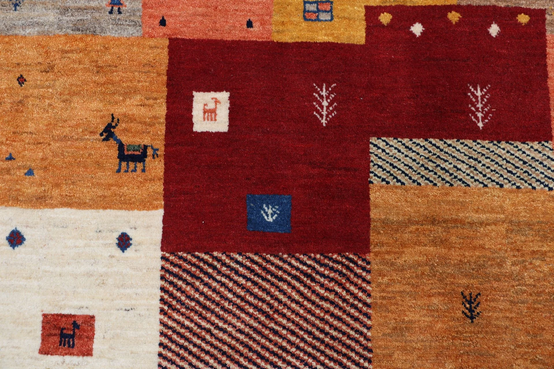 Wool Loribaft Persian Rug 200 × 306 cm, hand-knotted - Image 9