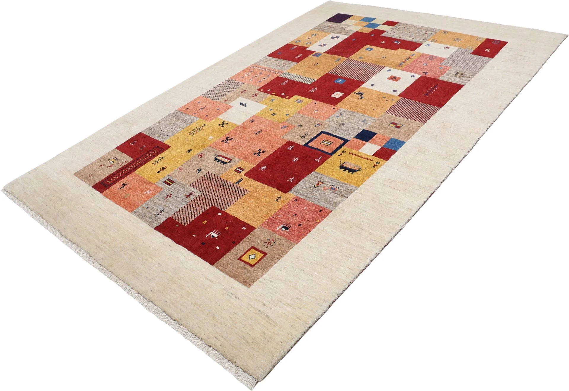 Wool Loribaft Persian Rug 200 × 306 cm, hand-knotted - Image 11