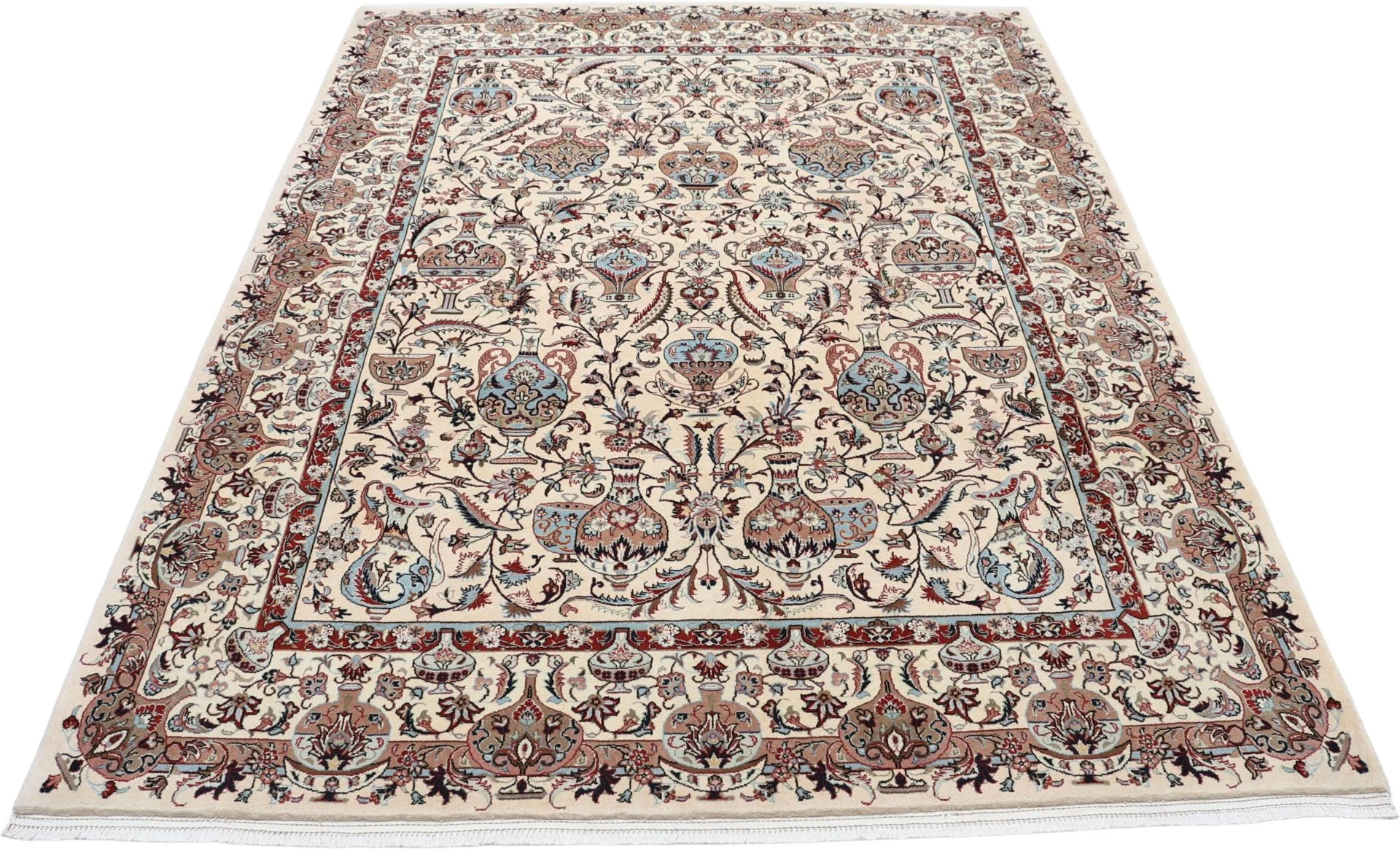Hand-Knotted Kashmar Persian Rug, 220 × 290 cm, Wool - Image 7