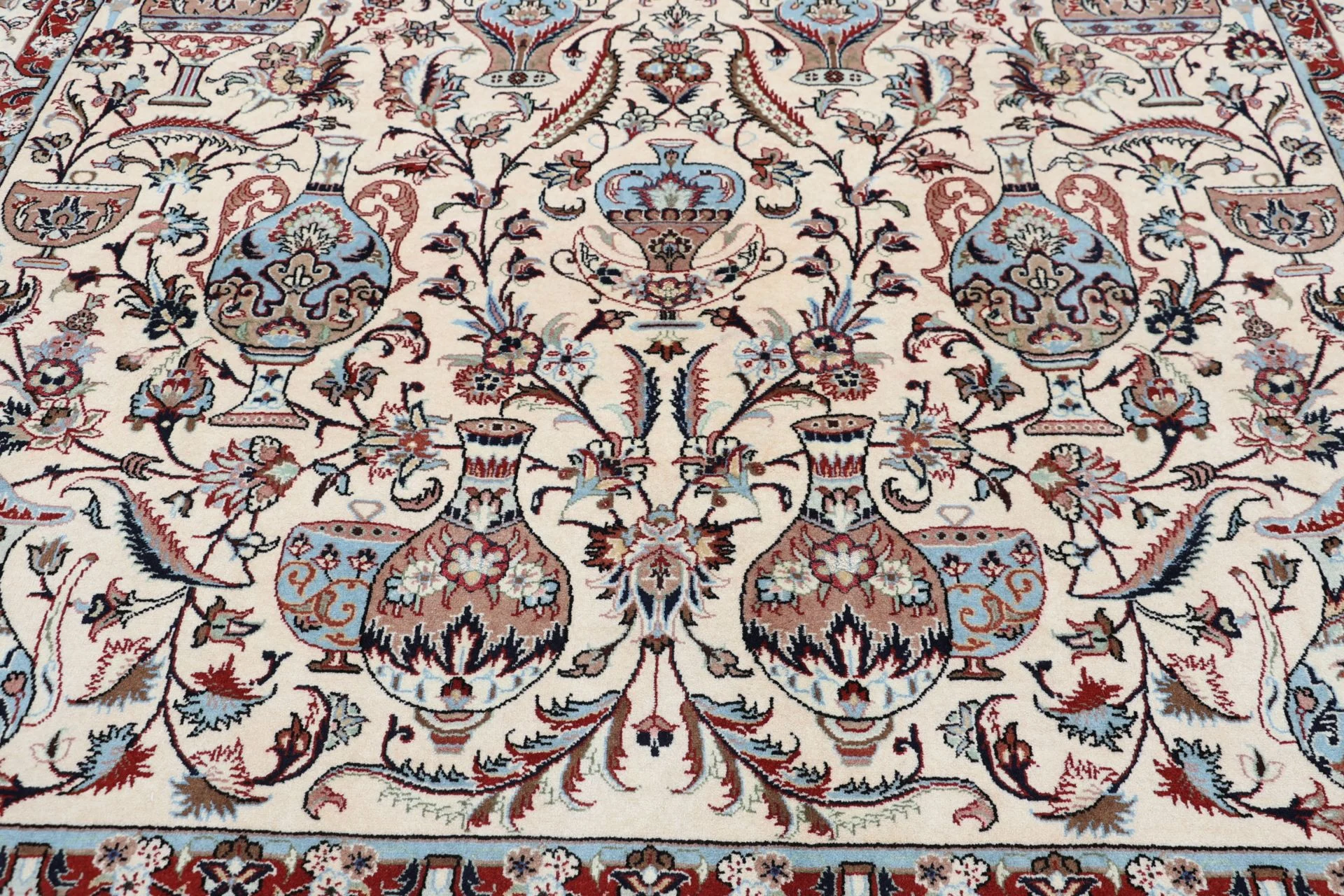 Hand-Knotted Kashmar Persian Rug, 220 × 290 cm, Wool - Image 9