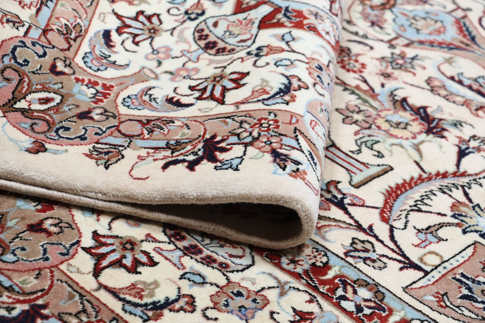 Hand-Knotted Kashmar Persian Rug, 220 × 290 cm, Wool - Image 10