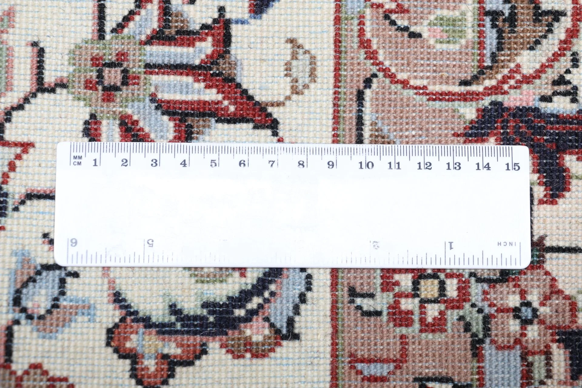 Hand-Knotted Kashmar Persian Rug, 220 × 290 cm, Wool - Image 11