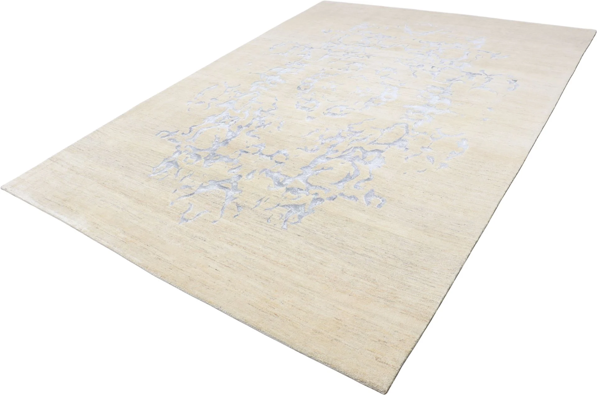 Hand-Knotted Loribaft Indian Rug, 241 × 337 cm, Wool - Image 3