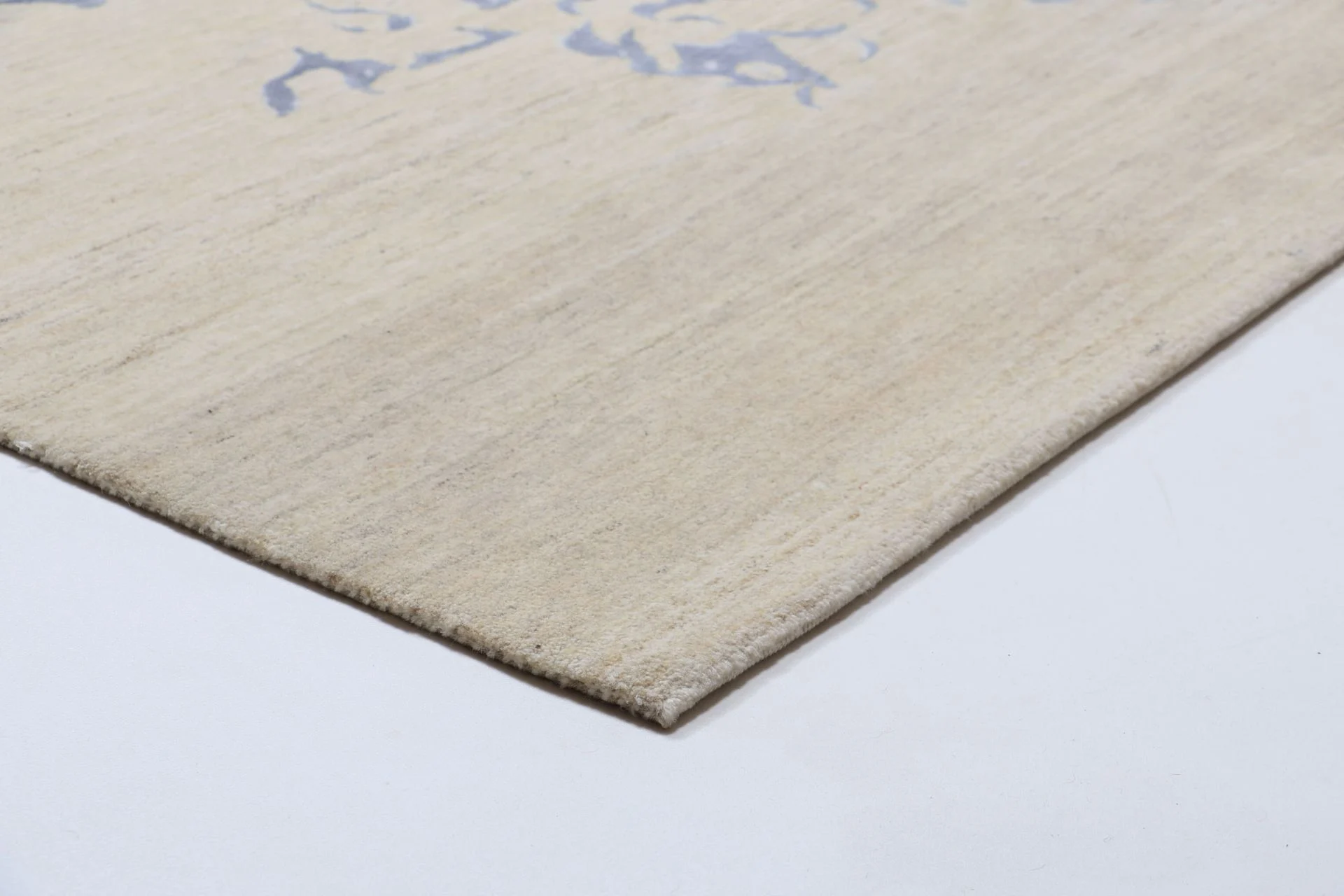 Hand-Knotted Loribaft Indian Rug, 241 × 337 cm, Wool - Image 7
