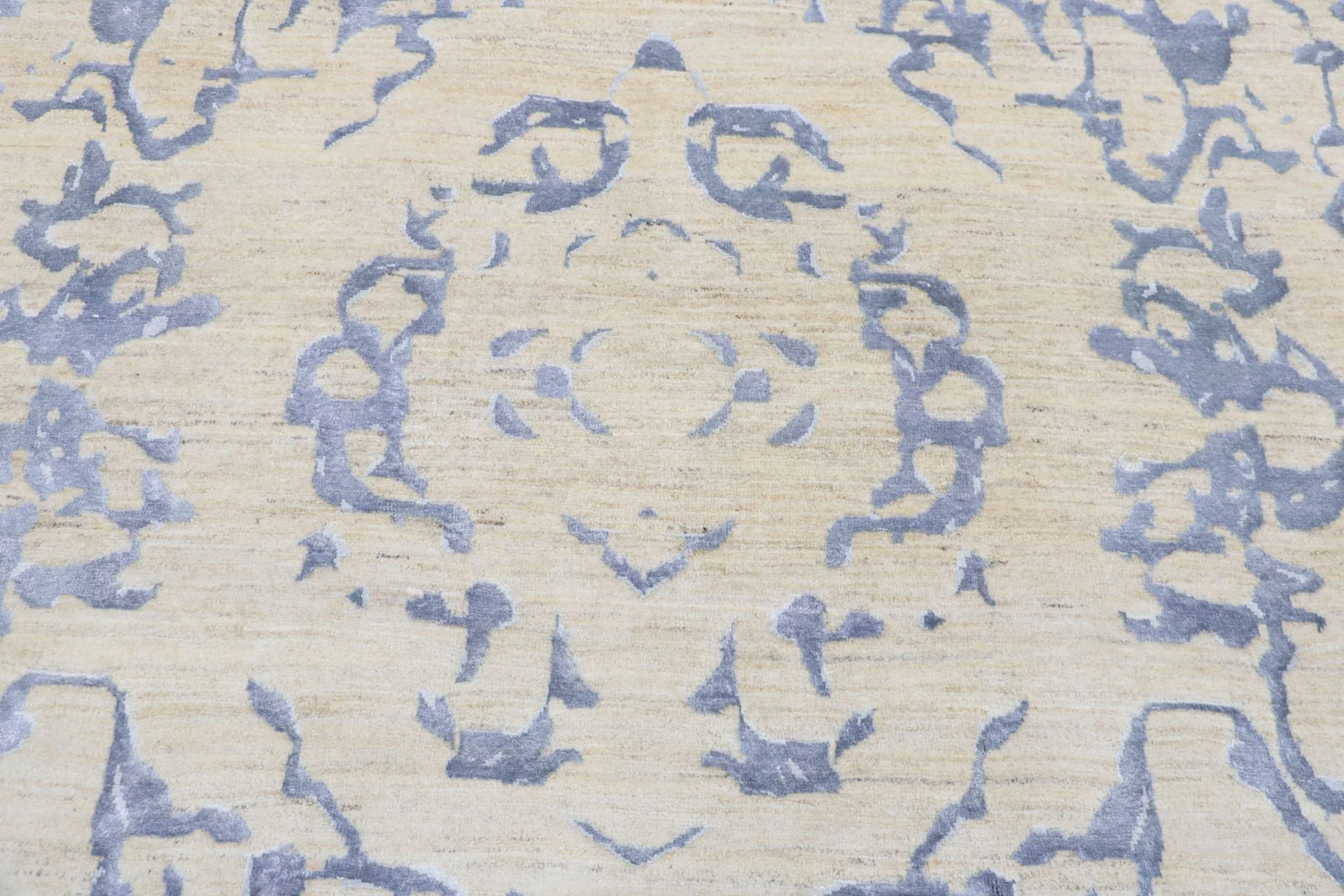 Hand-Knotted Loribaft Indian Rug, 241 × 337 cm, Wool - Image 10