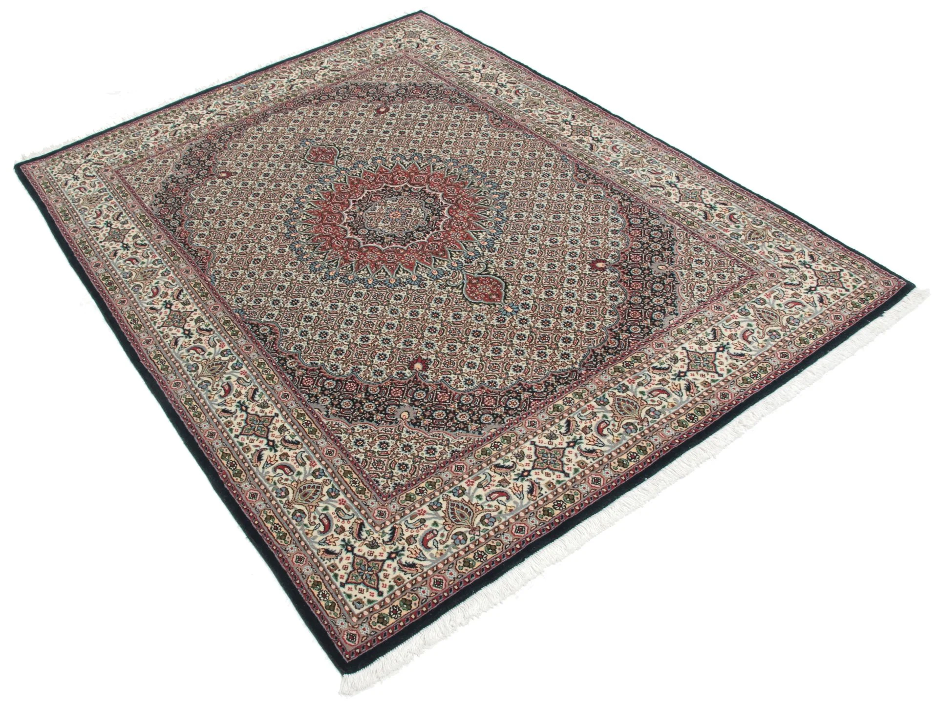 Alternative view of Moud Persian Rug 153 × 260 cm in Wool, hand-knotted