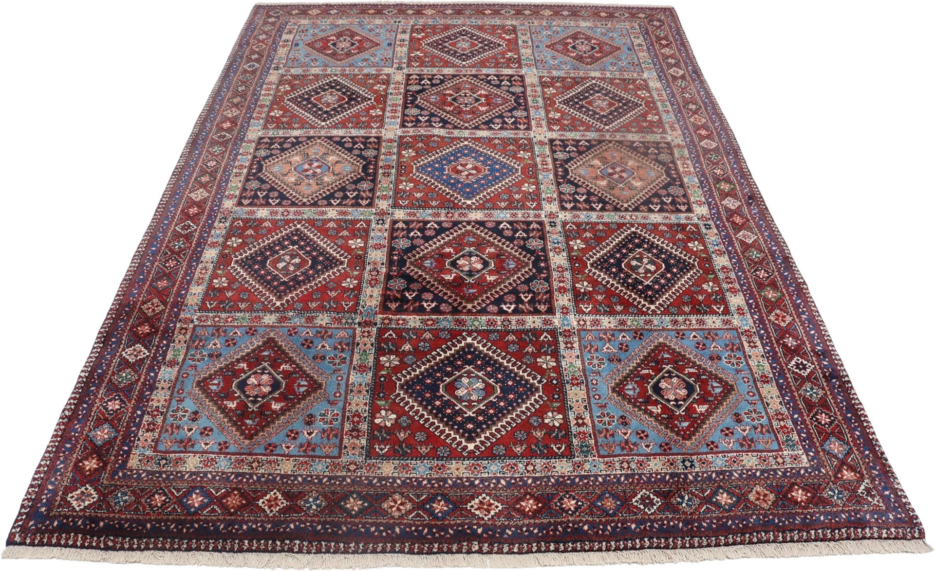 Alternative view of Hand-Knotted Persian Rug, 199 × 289 cm, Wool