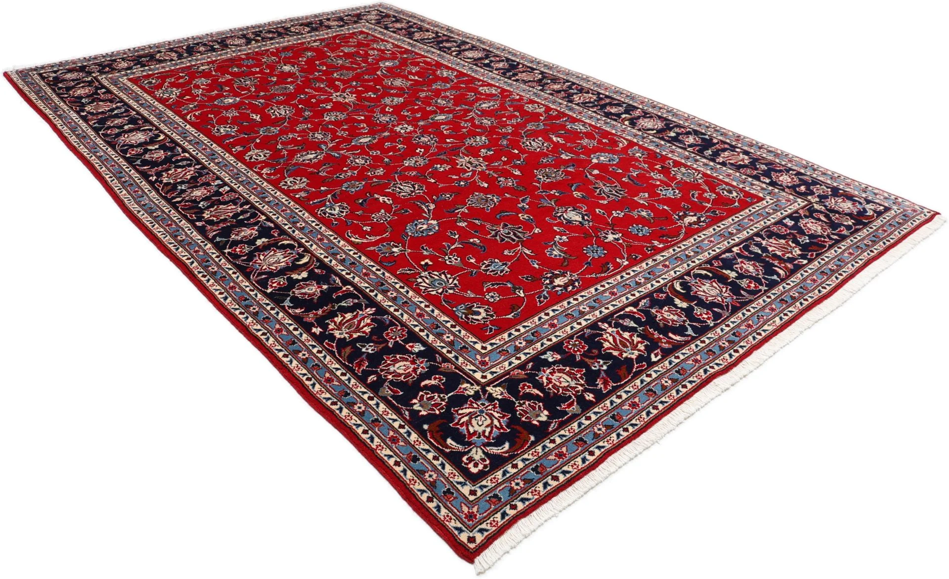 Kashan Persian Rug 200 × 304 cm in Wool, hand-knotted - Image 4