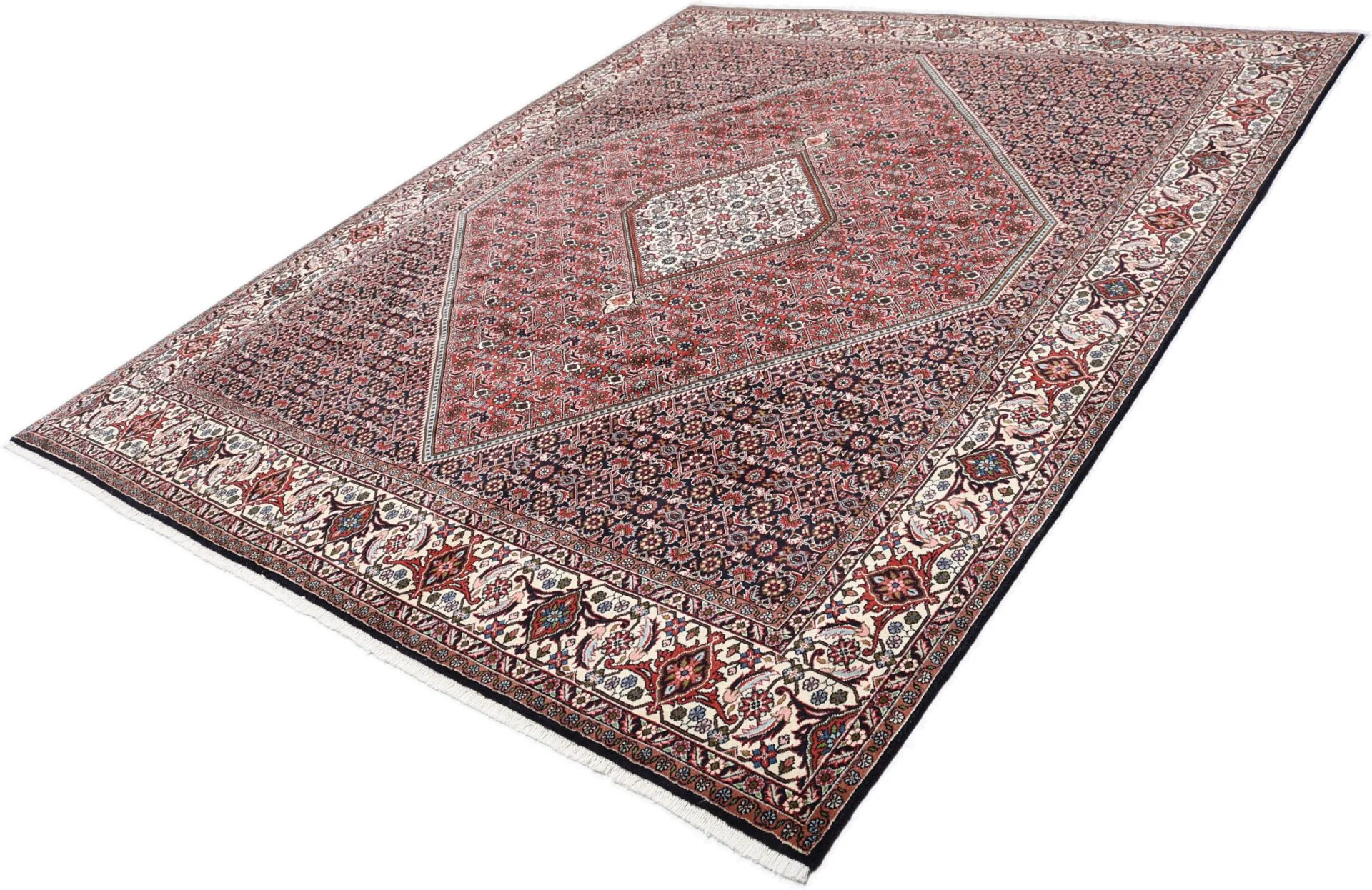Hand-Knotted Bijar Persian Rug, 248 × 300 cm, Wool - Image 3