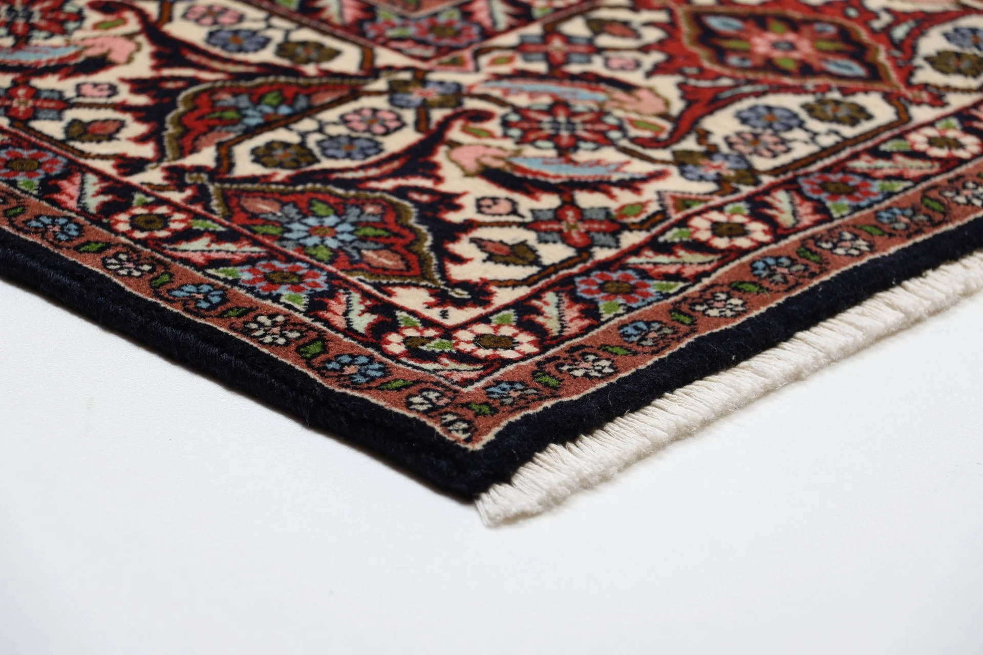 Hand-Knotted Bijar Persian Rug, 248 × 300 cm, Wool - Image 8