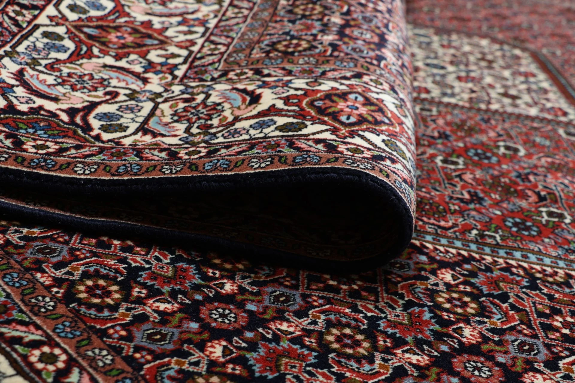 Hand-Knotted Bijar Persian Rug, 248 × 300 cm, Wool - Image 10