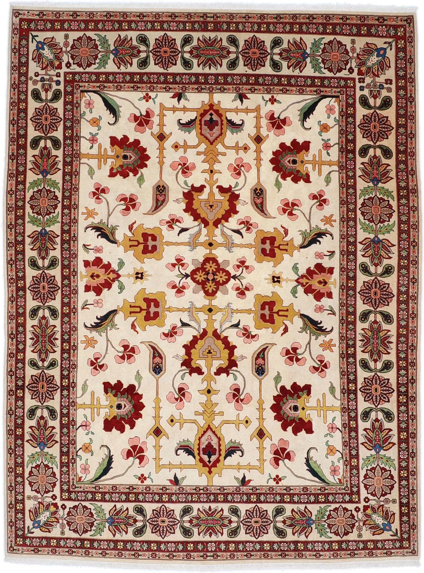 Bakhtiari Persian Rug 255 × 343 cm in Wool, hand-knotted