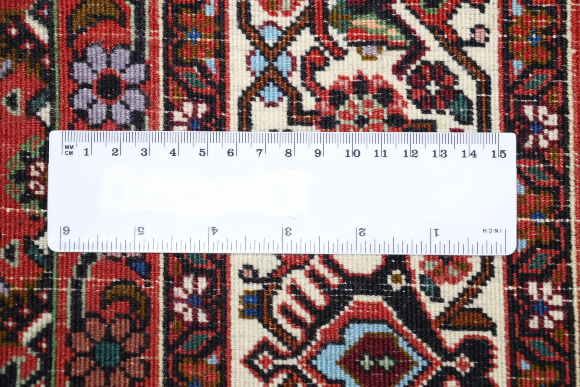 Hand-Knotted Bijar Persian Rug, 170 × 245 cm, Wool - Image 11