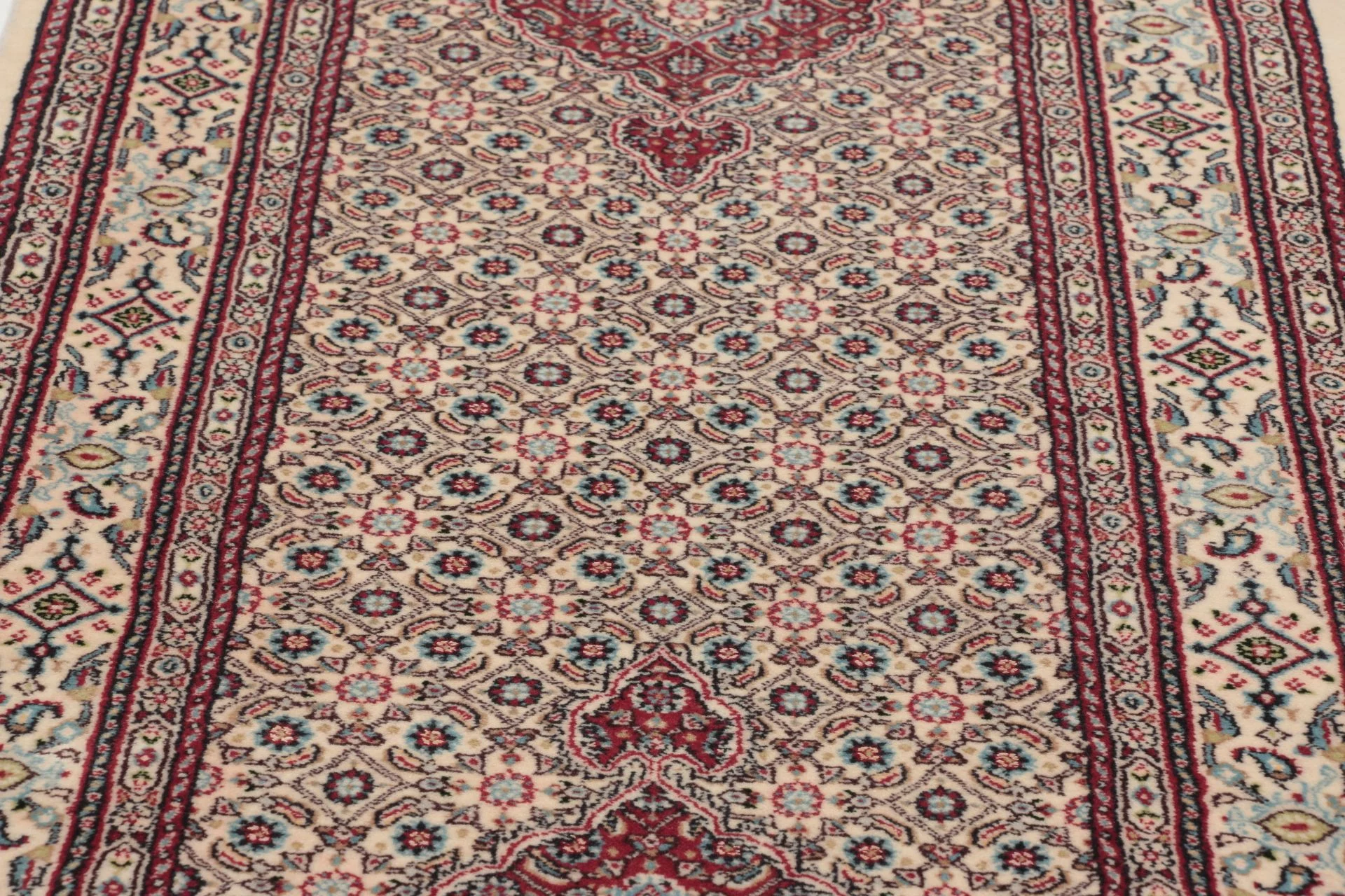 Wool Moud Persian Rug 78 × 390 cm, hand-knotted - Image 4