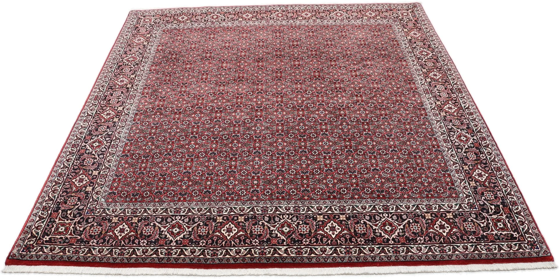 Alternative view of Wool Bijar Persian Rug 203 × 215 cm, hand-knotted
