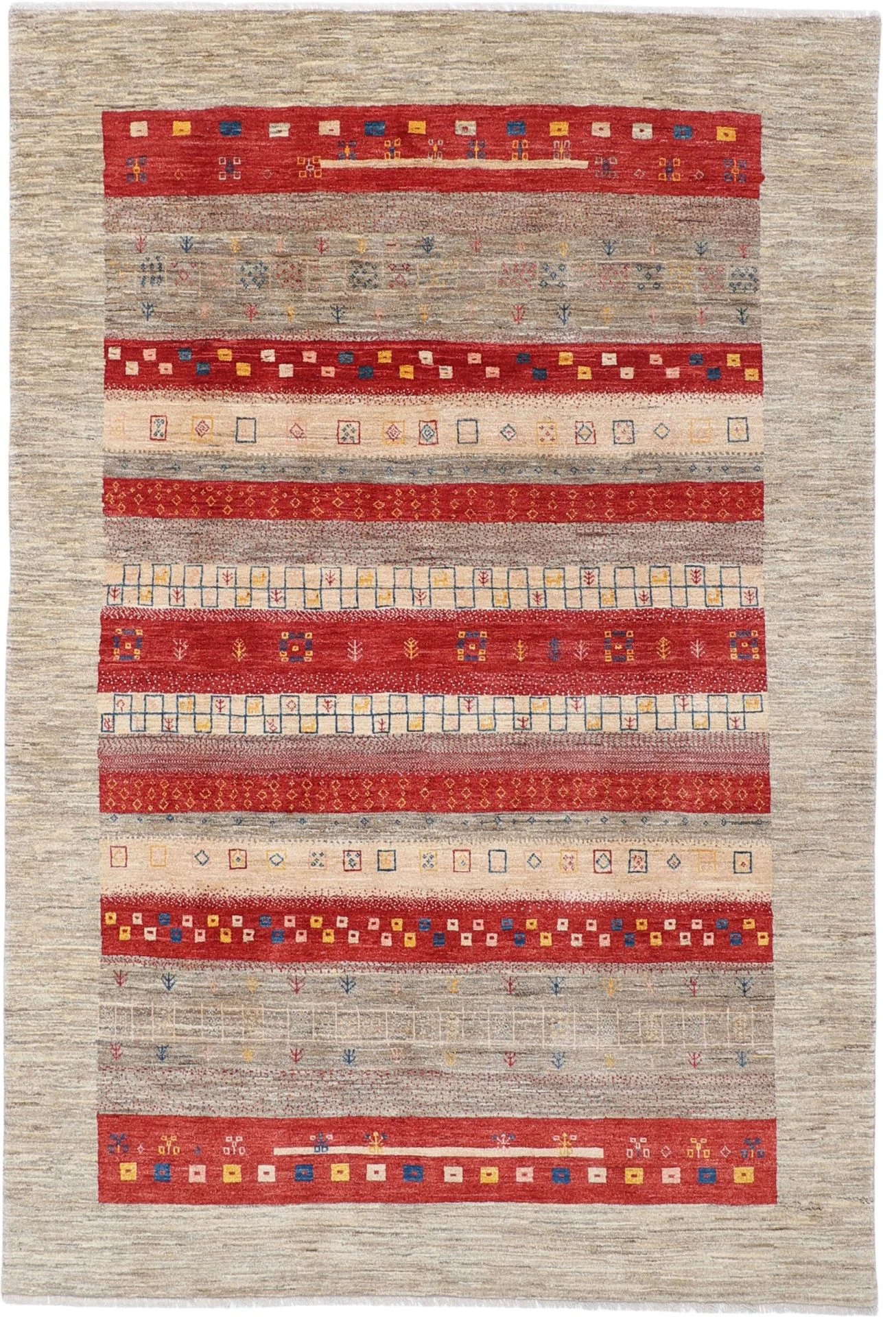 Loribaft Persian Rug 195 × 290 cm in Wool, hand-knotted