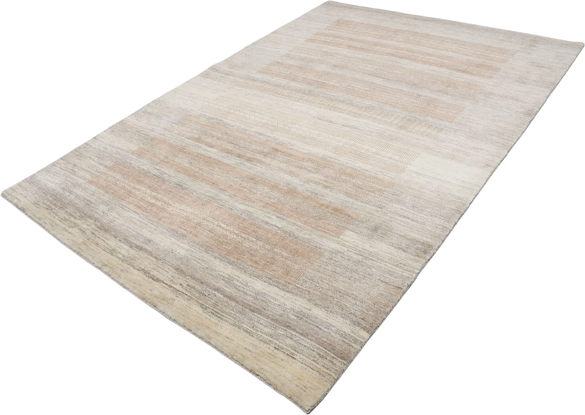 Hand-Knotted Loribaft Persian Rug, 205 × 300 cm, Wool - Image 3