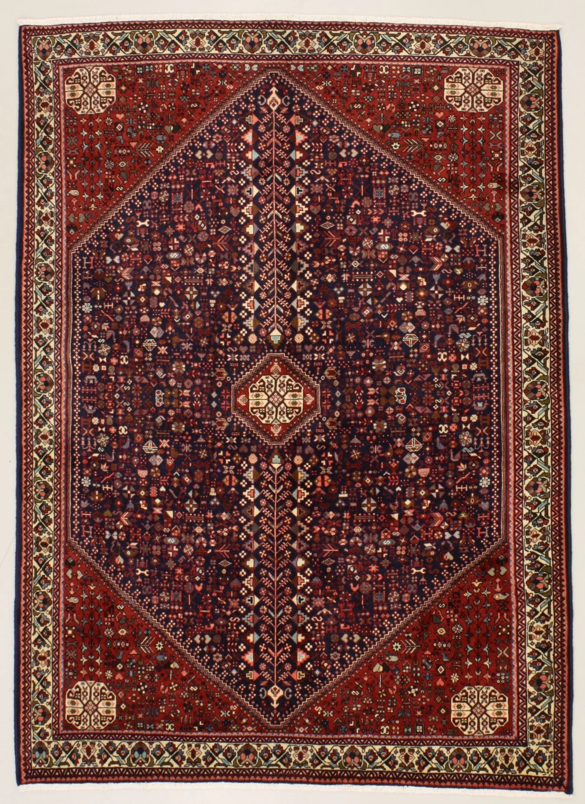 Hand-Knotted Persian Rug, 178 × 245 cm, Wool