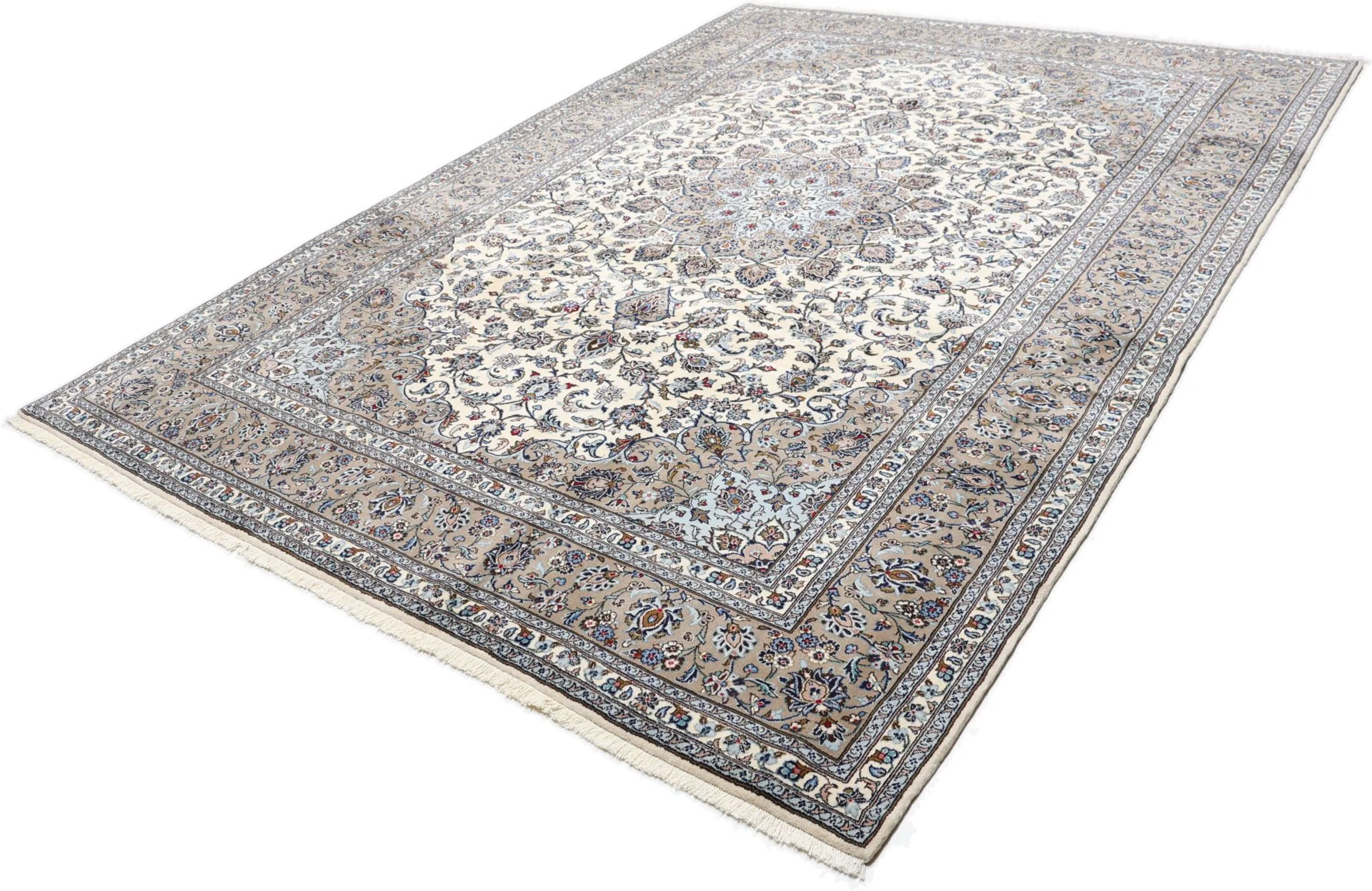 Kashan Persian Rug 252 × 346 cm in Wool, hand-knotted - Image 3