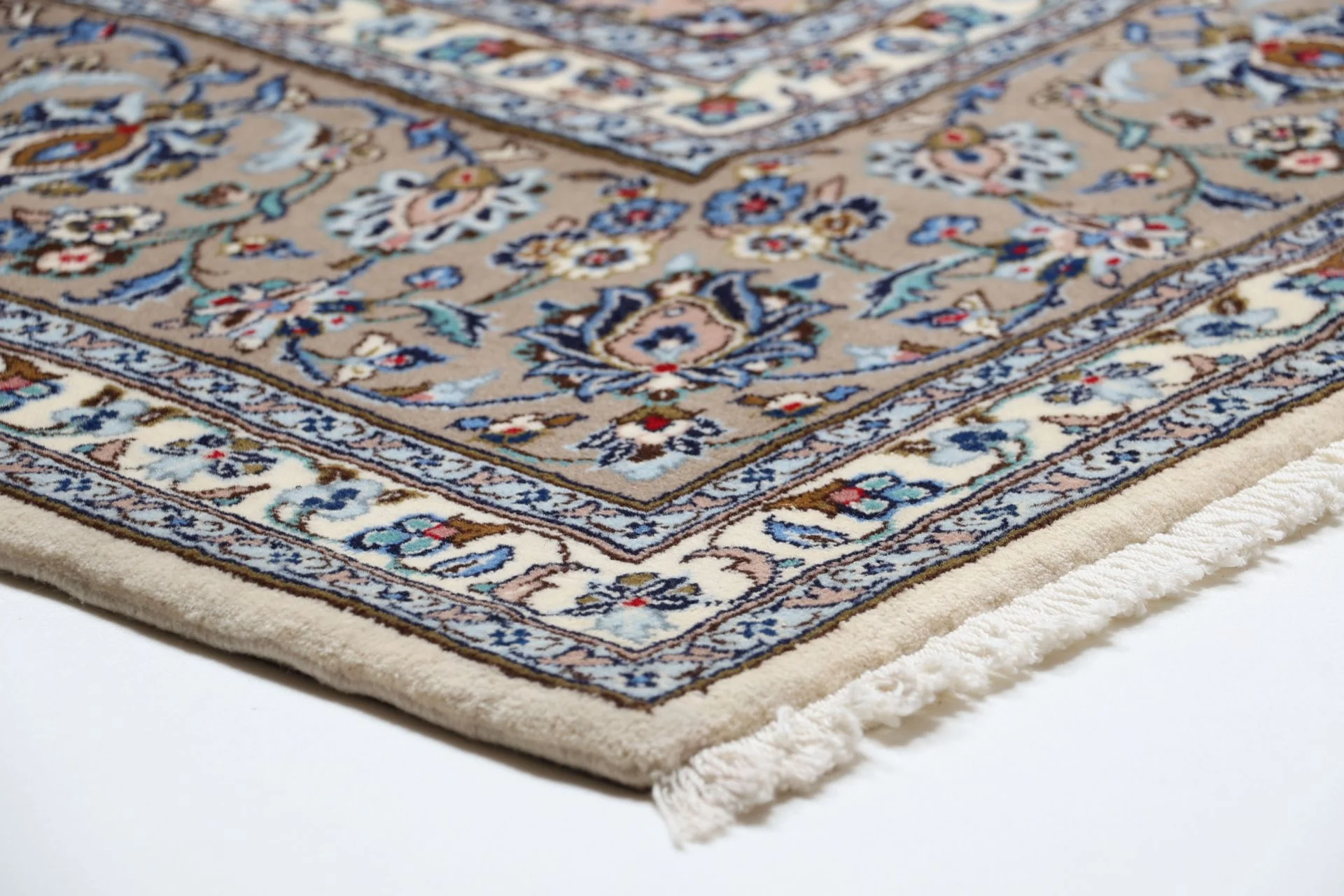 Kashan Persian Rug 252 × 346 cm in Wool, hand-knotted - Image 6