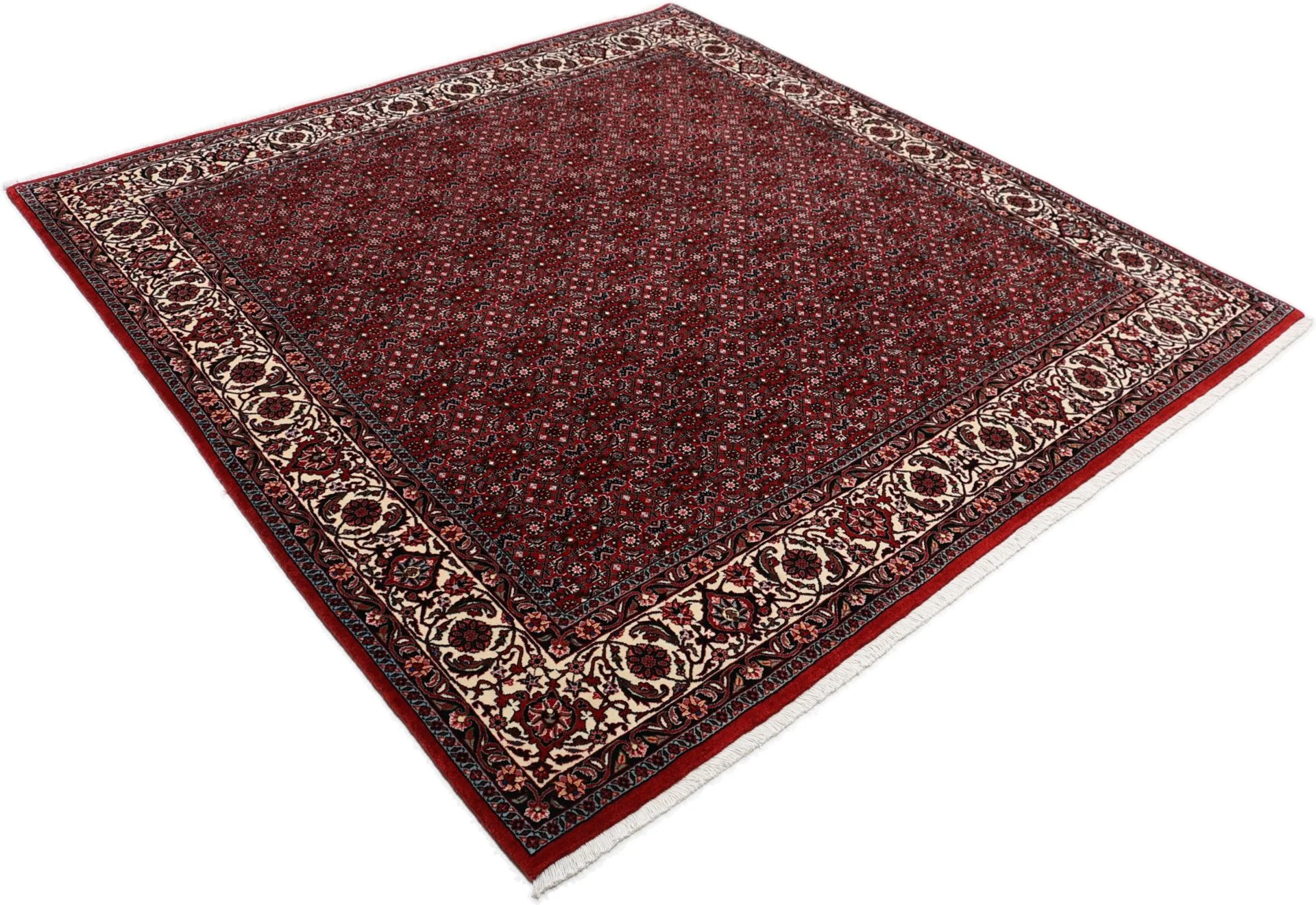 Wool Bijar Persian Rug 200 × 210 cm, hand-knotted - Image 4
