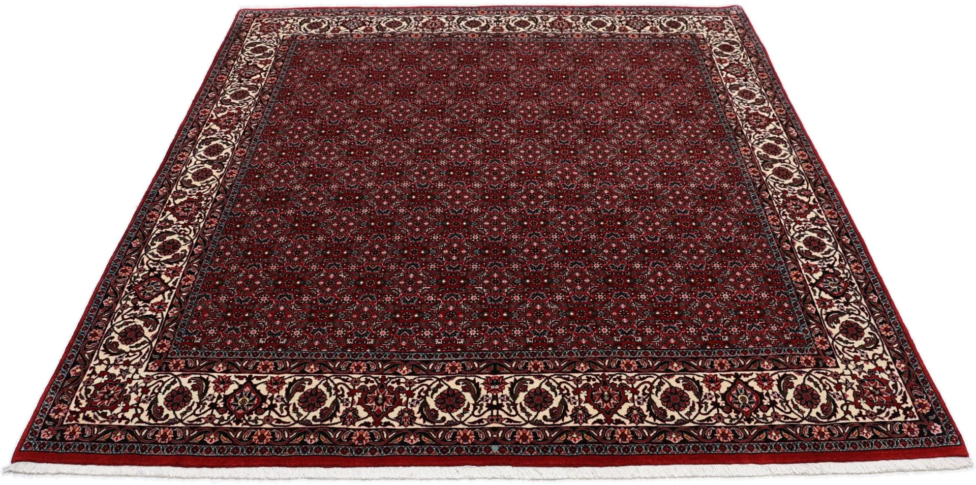 Wool Bijar Persian Rug 200 × 210 cm, hand-knotted - Image 8