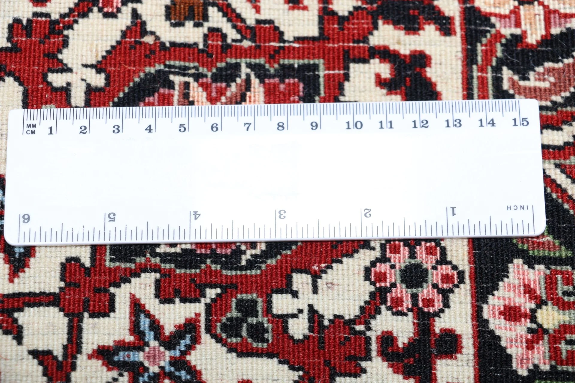 Wool Bijar Persian Rug 200 × 210 cm, hand-knotted - Image 11