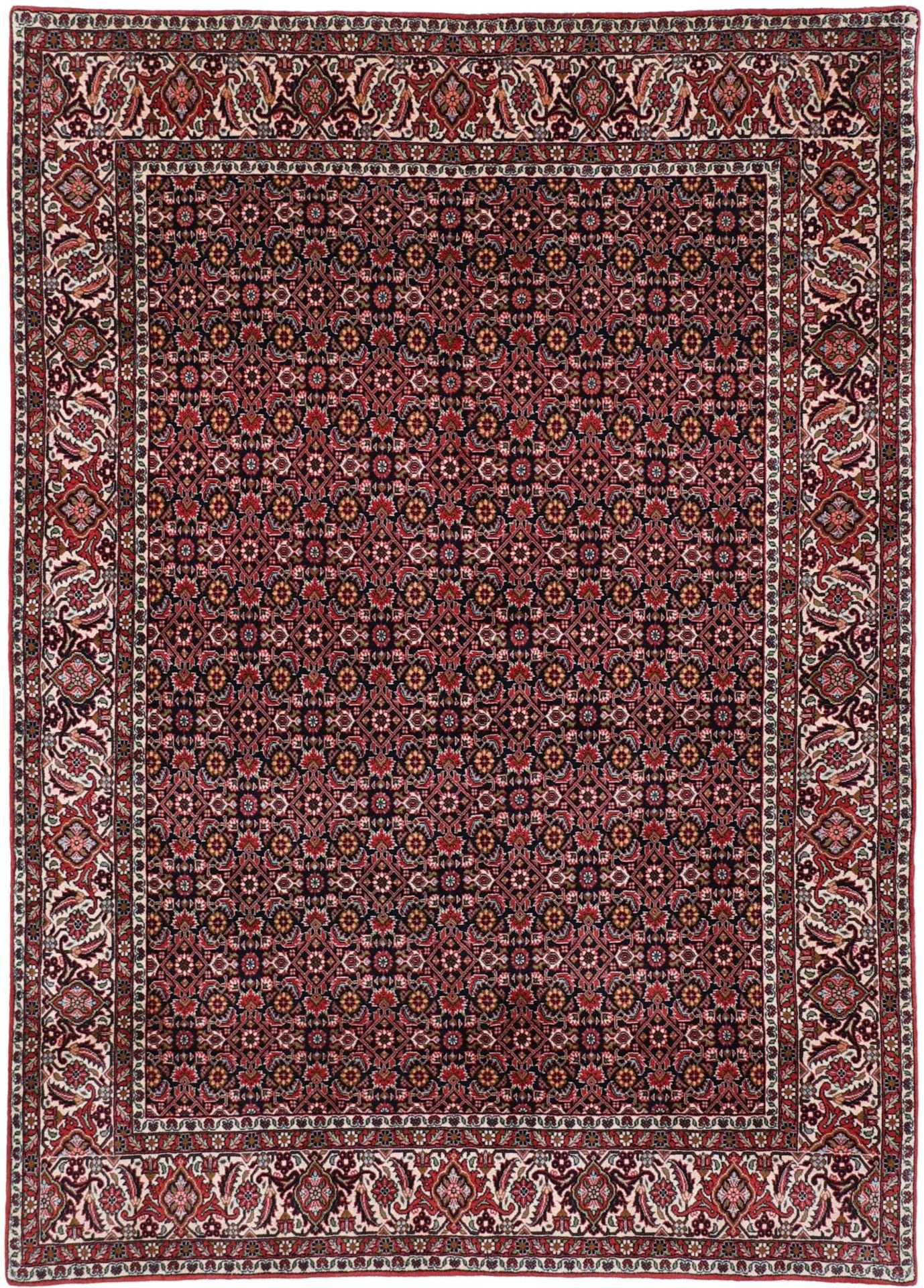 Wool Bijar Persian Rug 173 × 240 cm, hand-knotted
