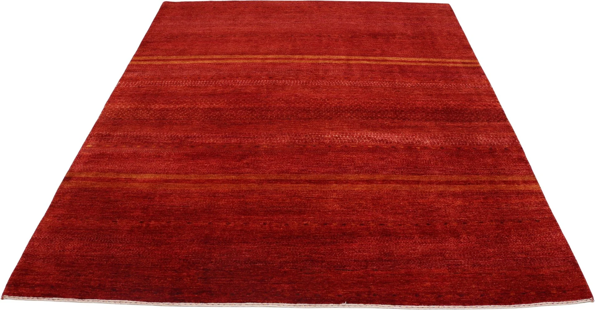 Alternative view of Hand-Knotted Loribaft Indian Rug, 244 × 295 cm, Wool