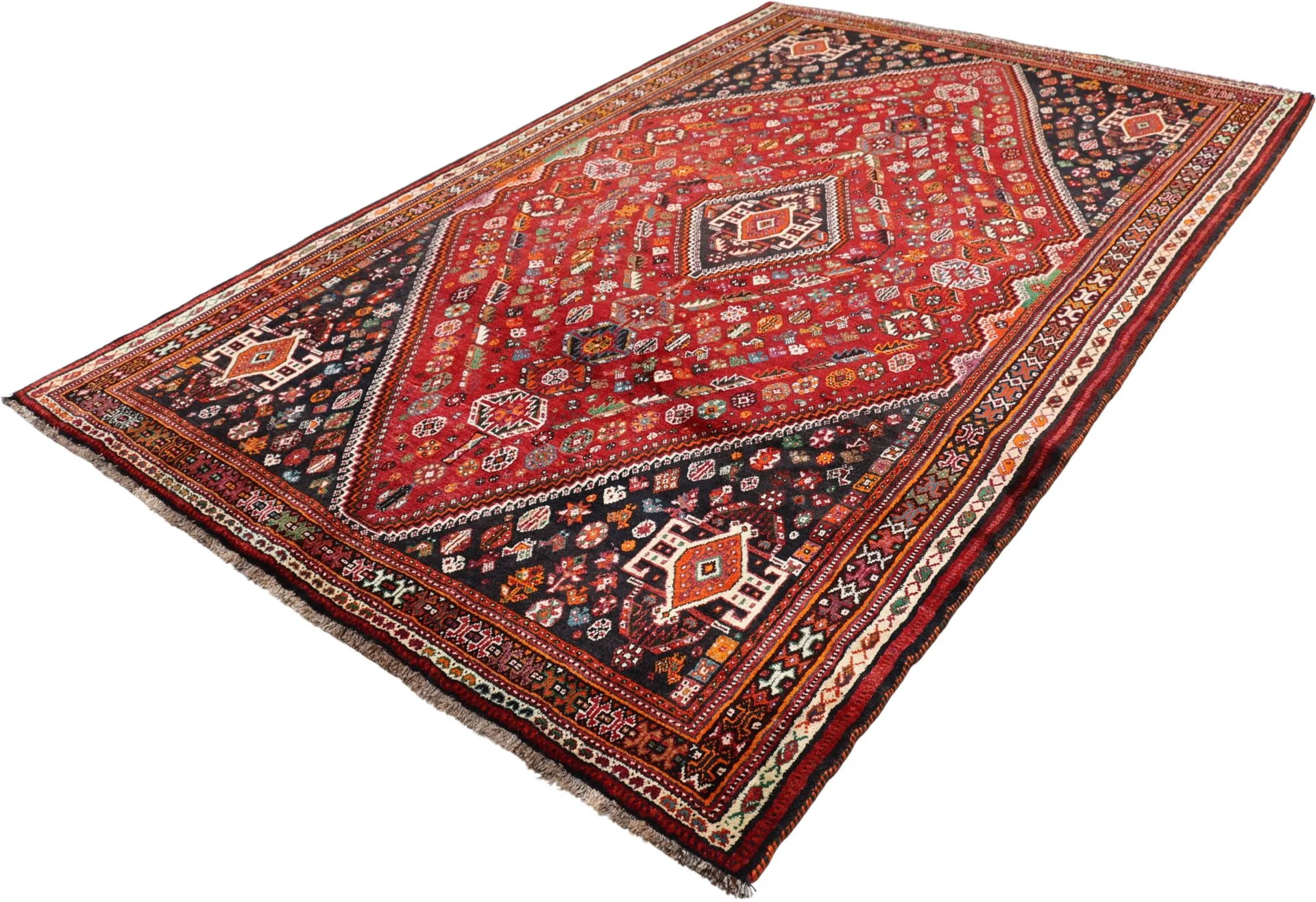 Qashqai Persian Rug 175 × 270 cm in Wool, hand-knotted - Image 3