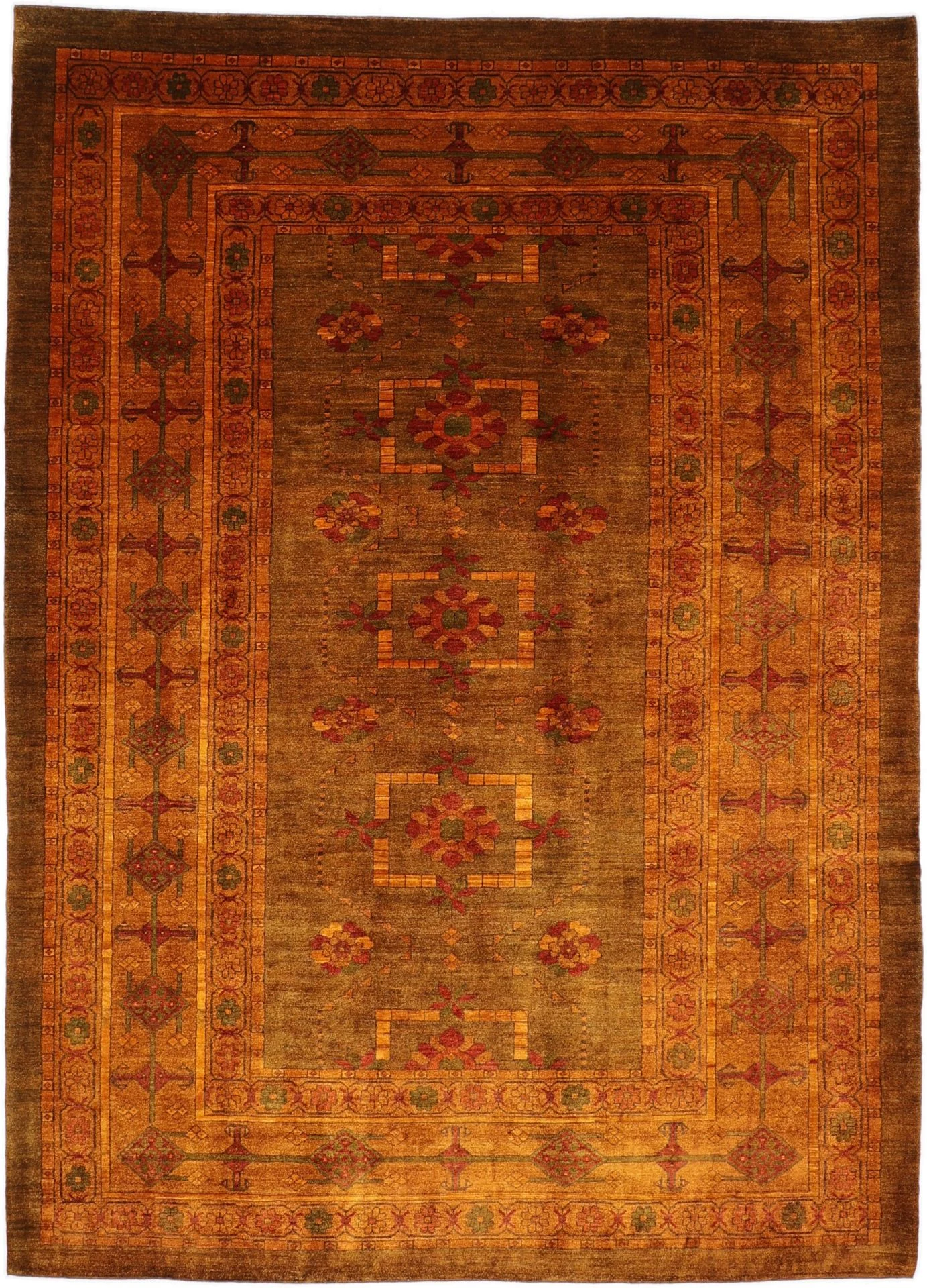 Qashqai Persian Rug 264 × 364 cm in Wool, hand-knotted