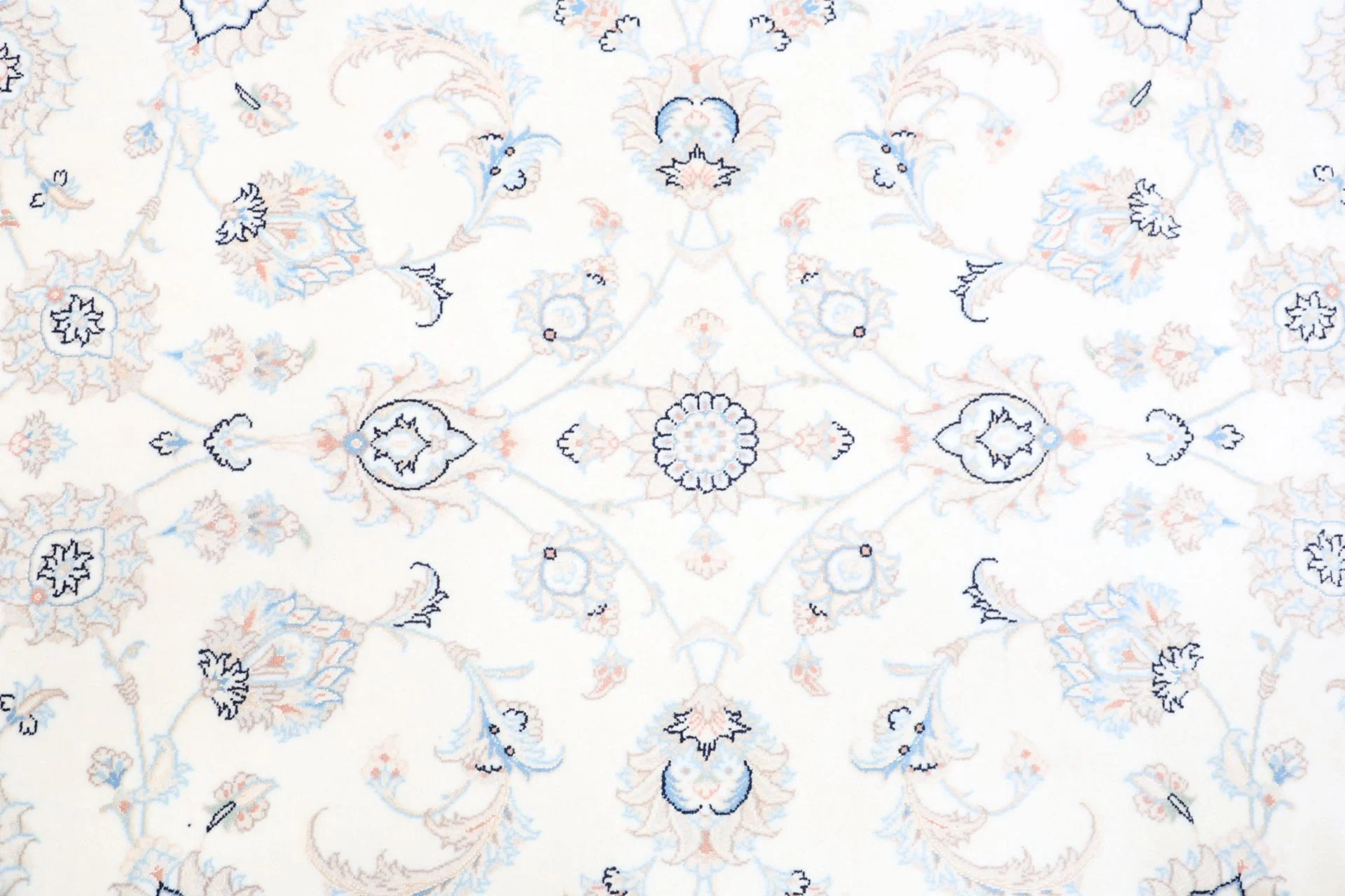 Hand-Knotted Nain Persian Rug, 200 × 307 cm, Wool - Image 9