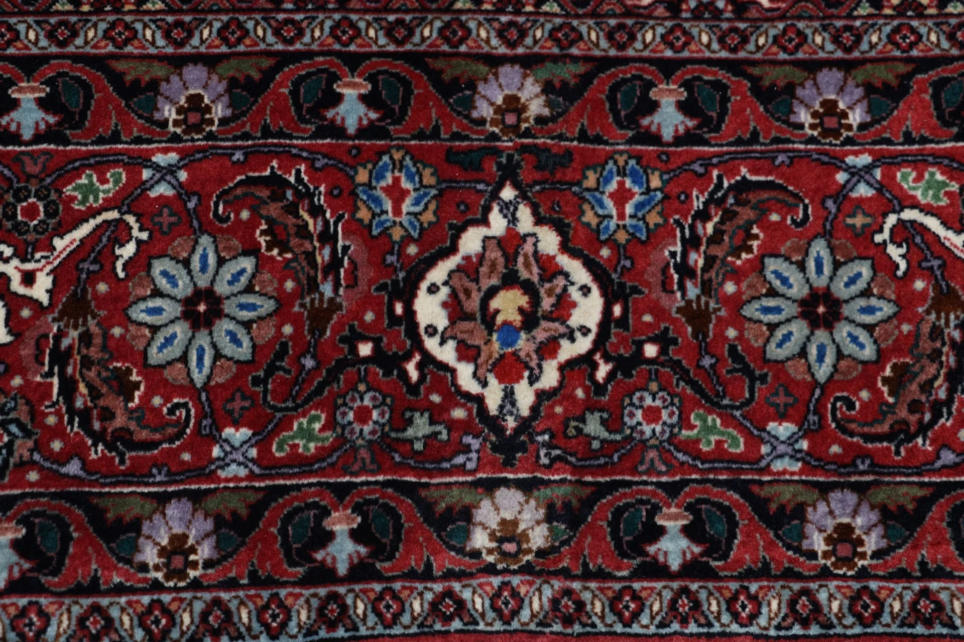 Hand-Knotted Bijar Persian Rug, 254 × 348 cm, Wool - Image 8