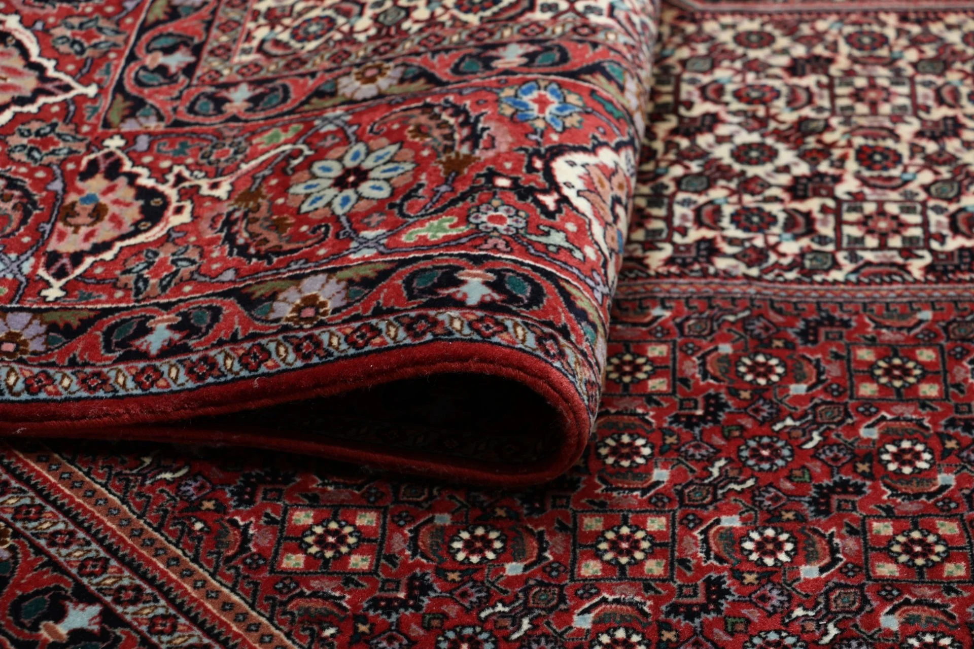 Hand-Knotted Bijar Persian Rug, 254 × 348 cm, Wool - Image 10